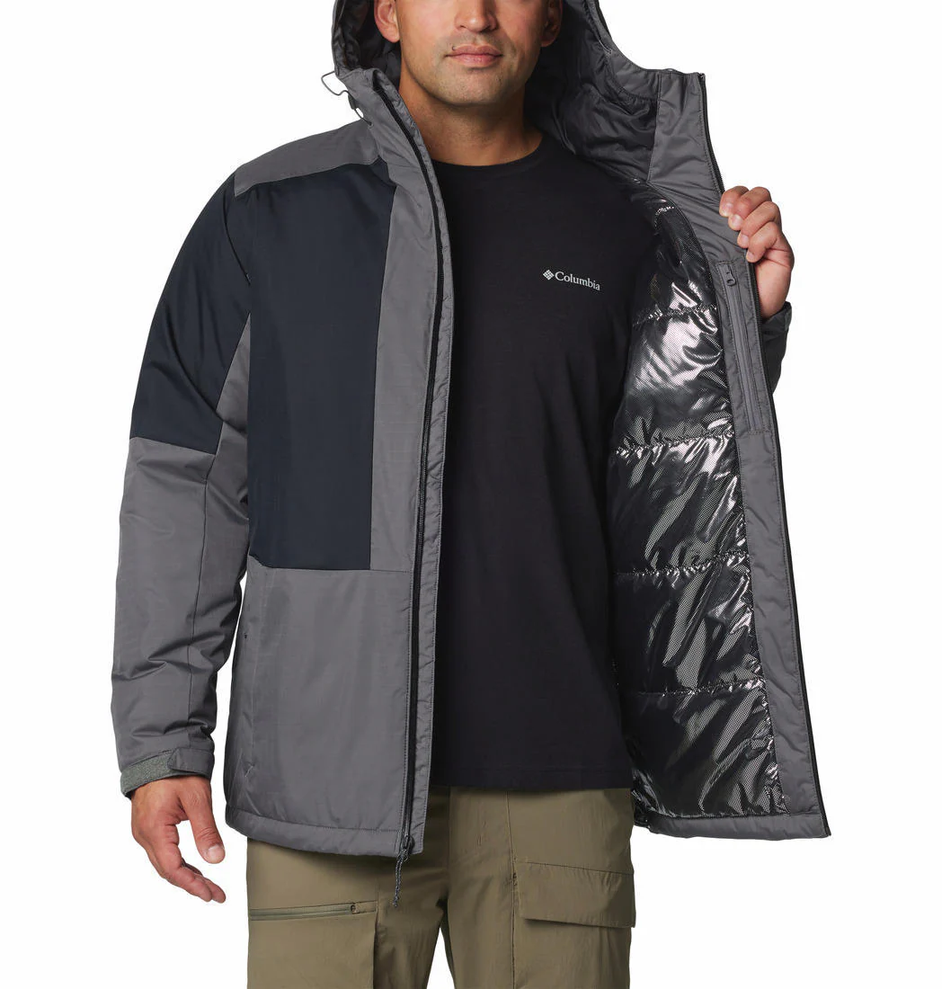 Columbia Men Grey Point Park II Insulated Jacket - Image 5