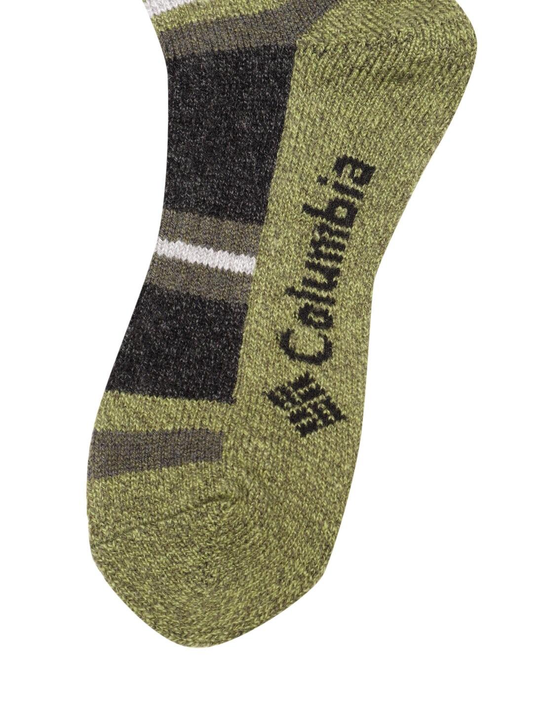 Columbia Men Grey Repreve Marl Stripe Wool Crew  (2 Pair) (Non Returnable) - Image 4