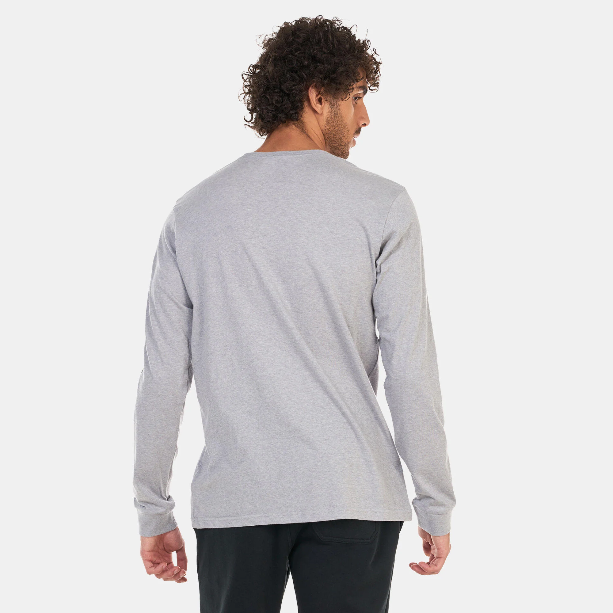 Columbia Men Grey Rockaway River Graphic LS Tee - Image 2