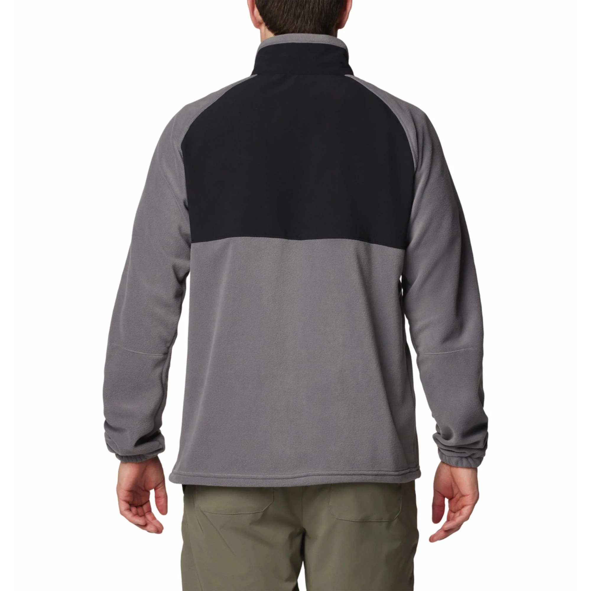 Columbia Men Grey Sage Peak Full Zip Fleece - Image 2