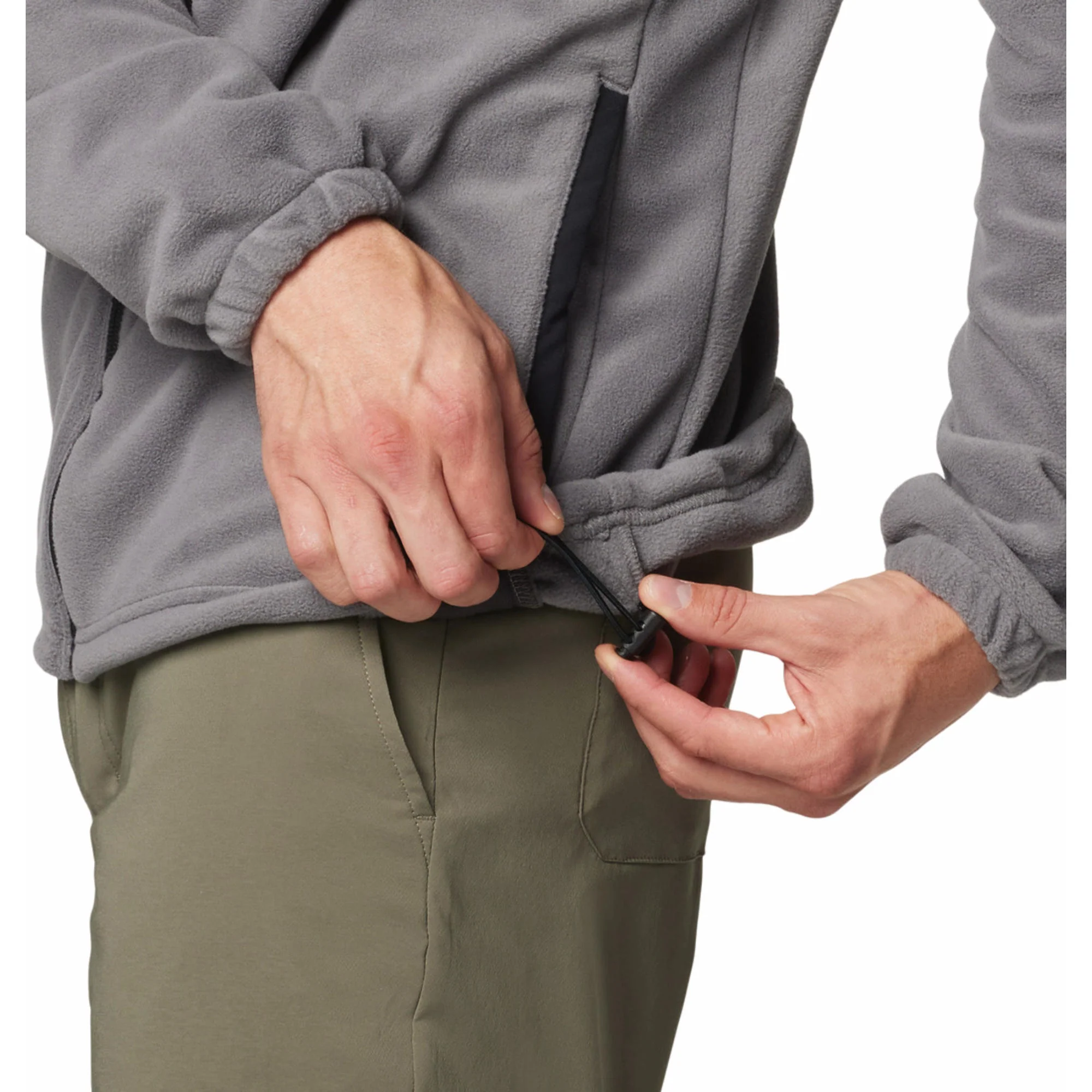 Columbia Men Grey Sage Peak Full Zip Fleece - Image 7