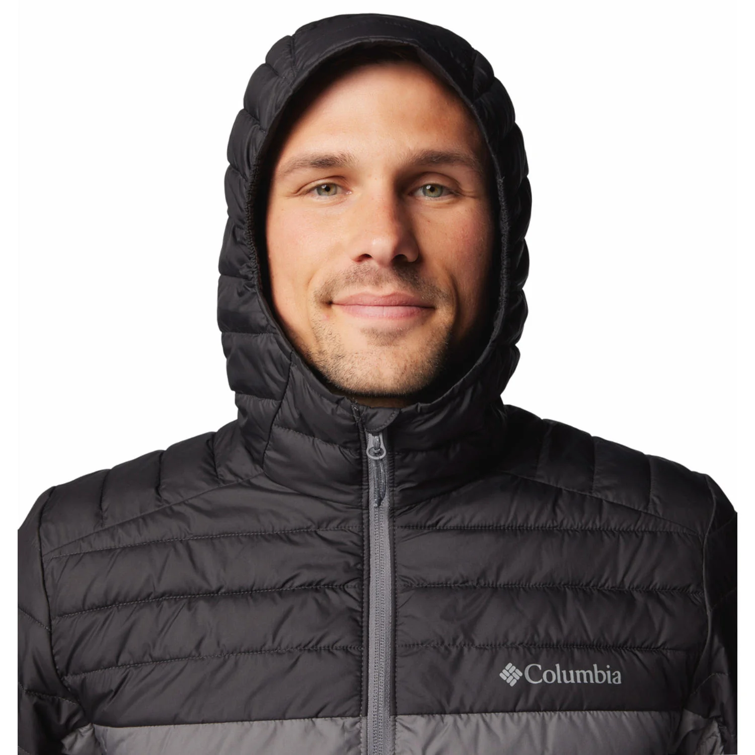 Columbia Men Grey Silver Falls II Hooded Jacket - Image 17