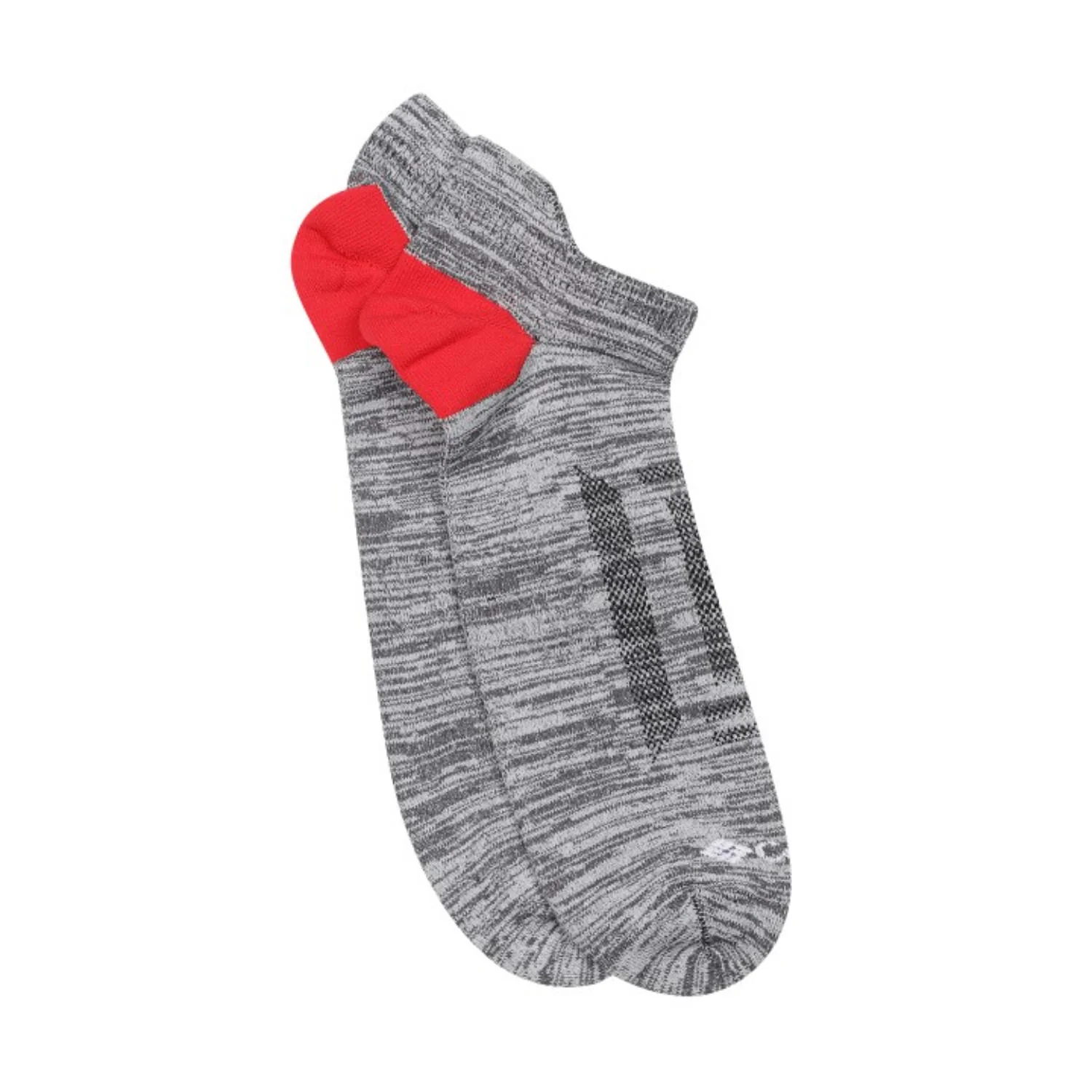 Columbia Men Grey SPACE DYE BRR NO-SHOW LIGHTWEIGHT  (2 Pair) (Non Returnable) - Image 2