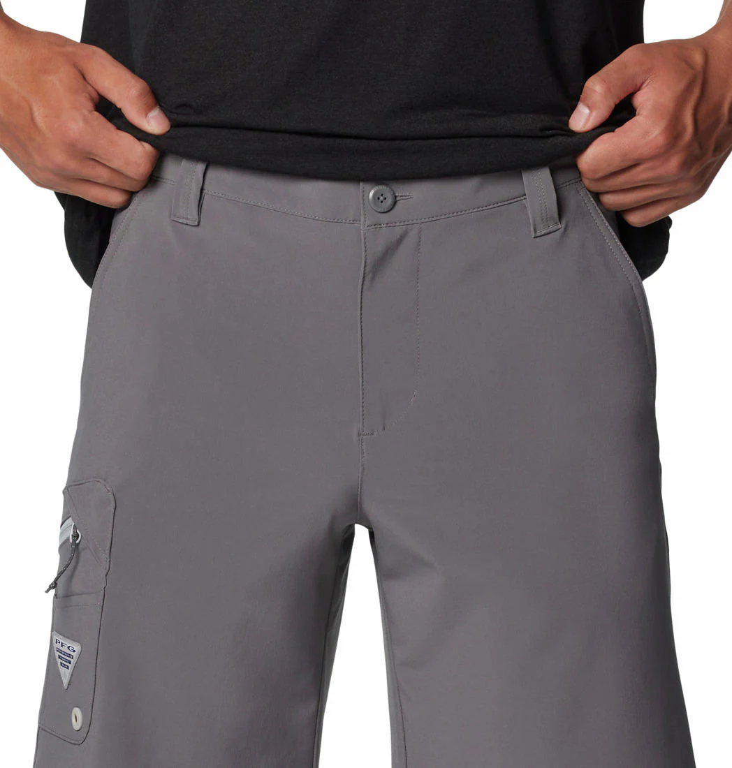 Columbia Men Grey Terminal Tackle II Short (Sun Protection) - Image 3