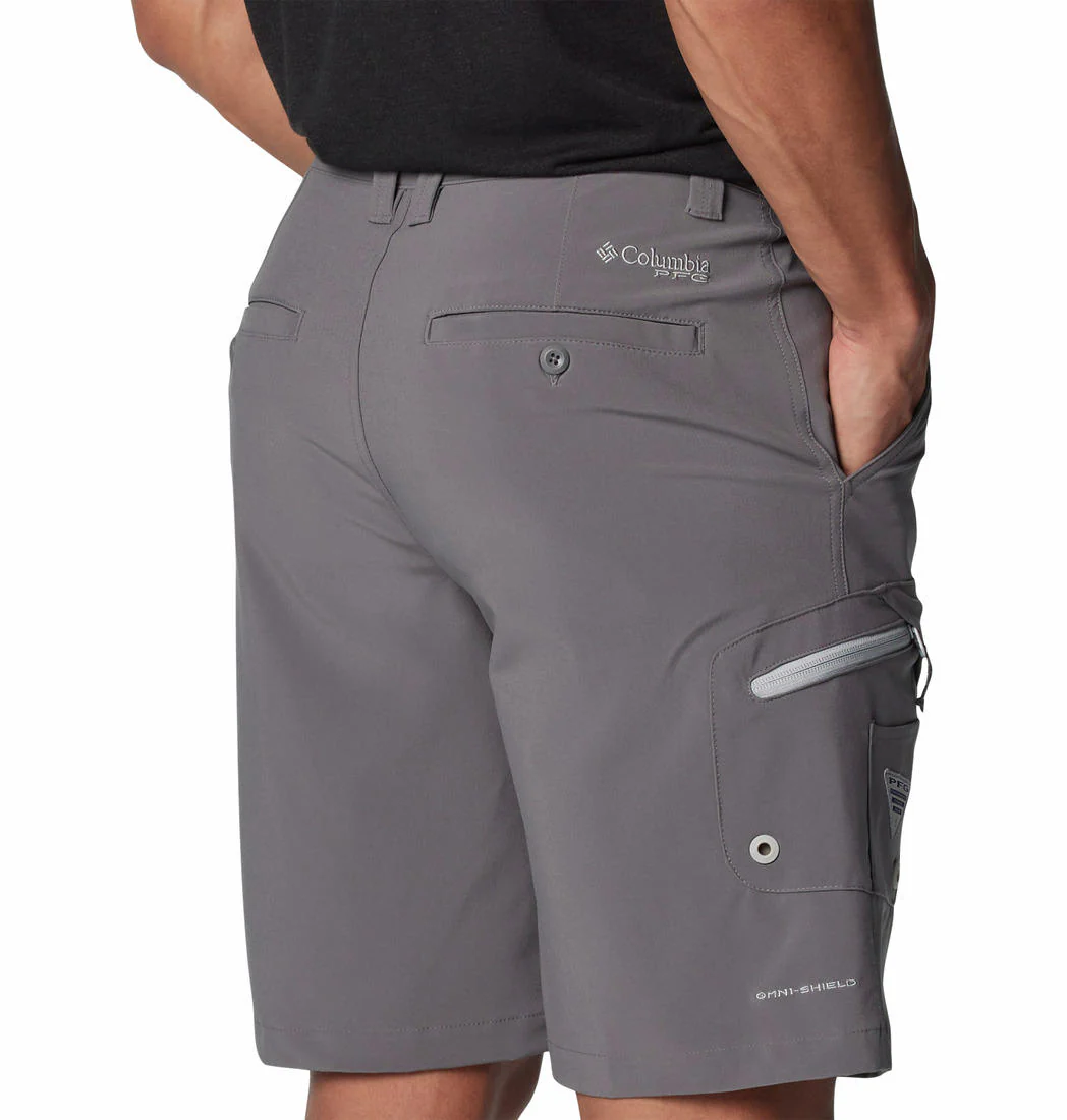 Columbia Men Grey Terminal Tackle II Short (Sun Protection) - Image 6