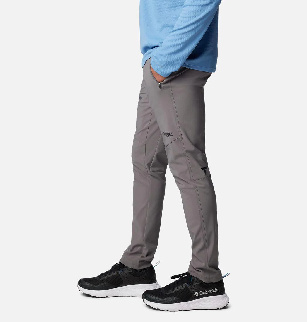 Columbia Men Grey Titan Pass Pant II (Sun Protection) - Image 3