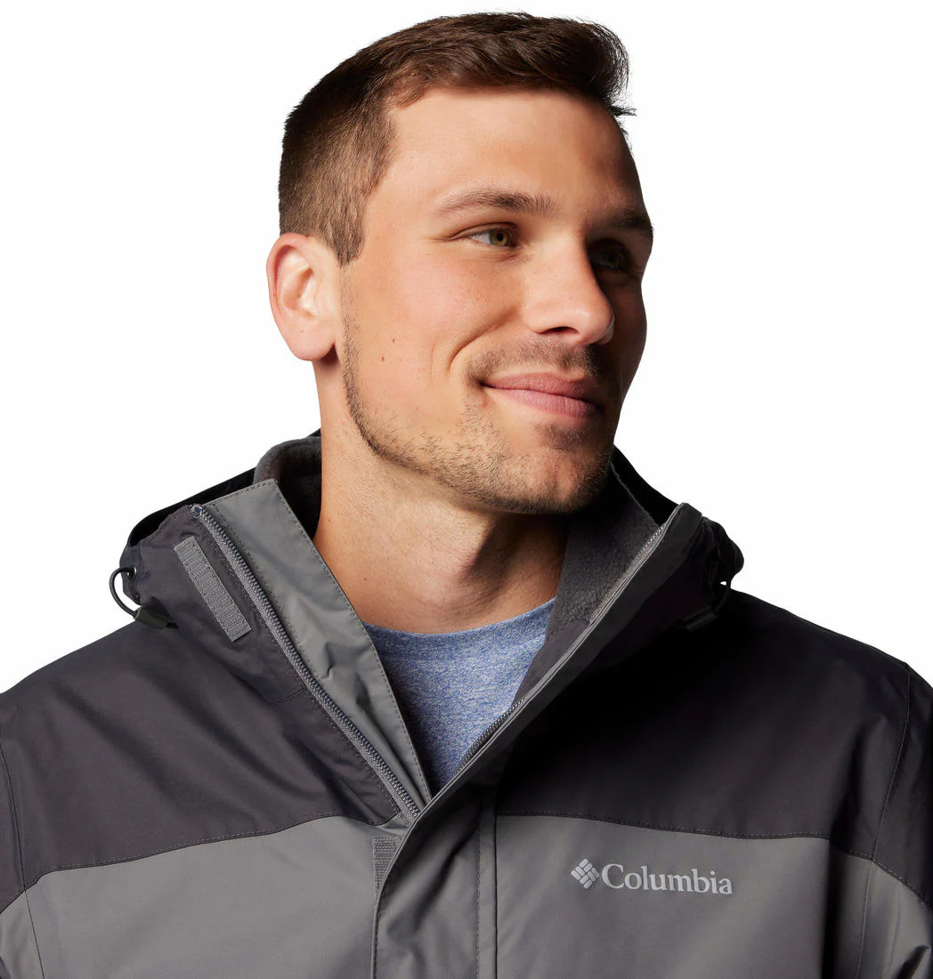 Columbia Men Grey Tunnel Falls II Interchange Jacket - Image 10
