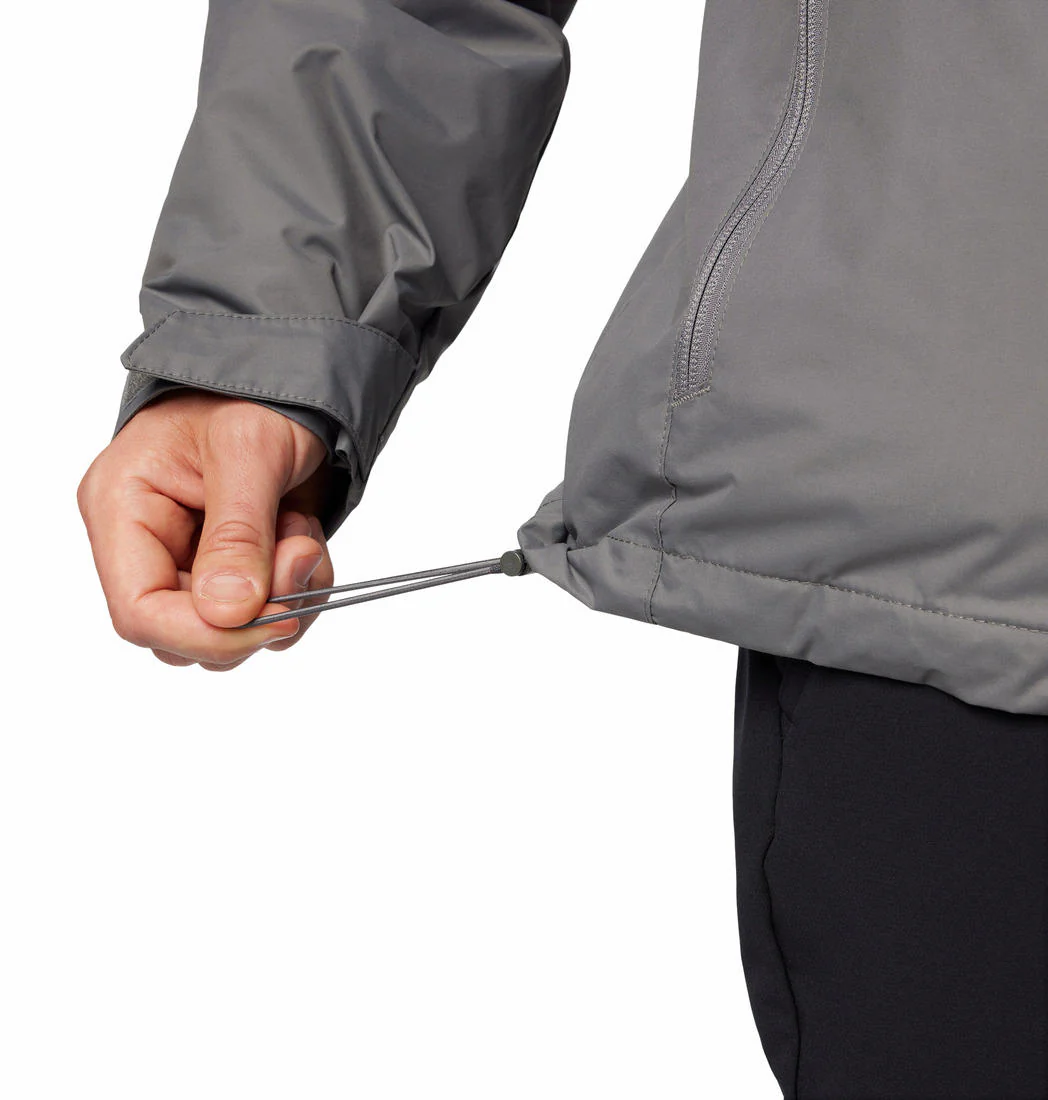 Columbia Men Grey Tunnel Falls II Interchange Jacket - Image 3