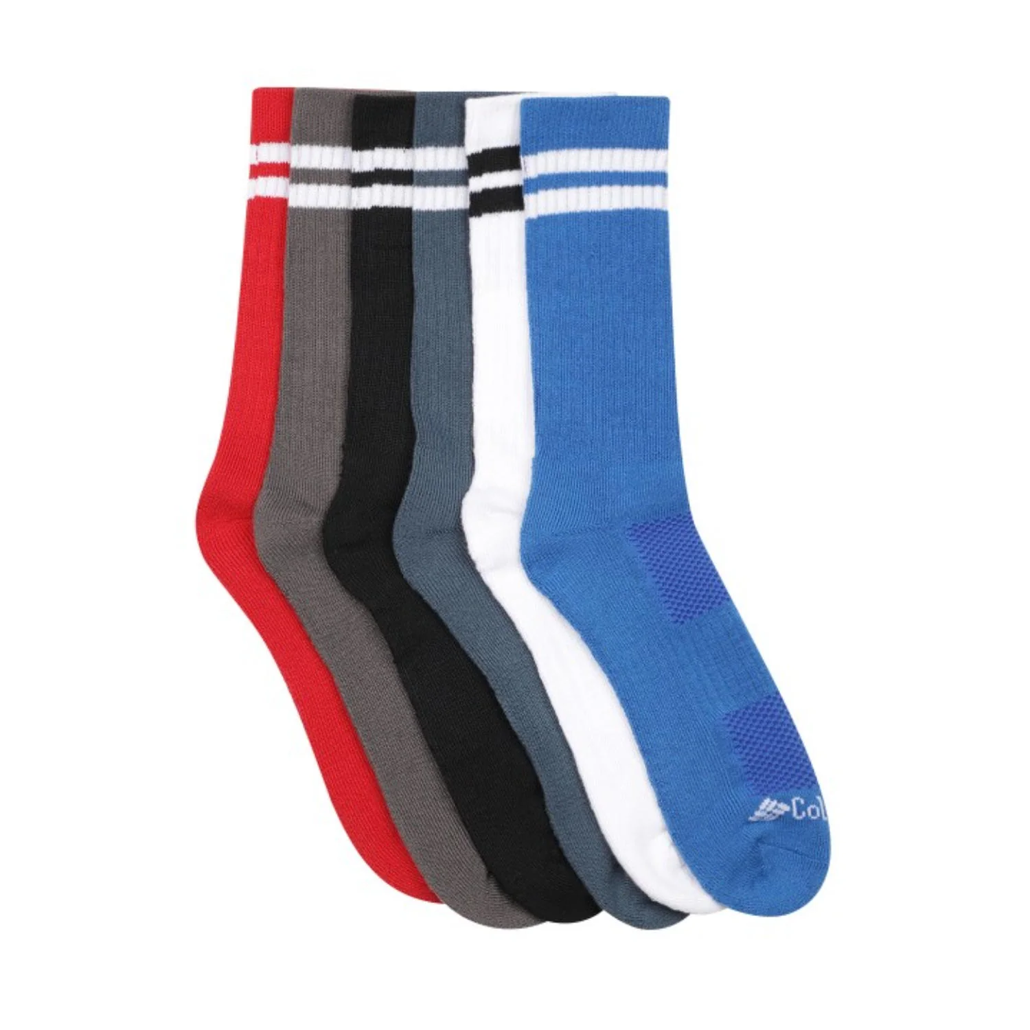 Columbia Men Multi COLOR WOW CREW  (6 Pair) (Non Returnable) - Image 2