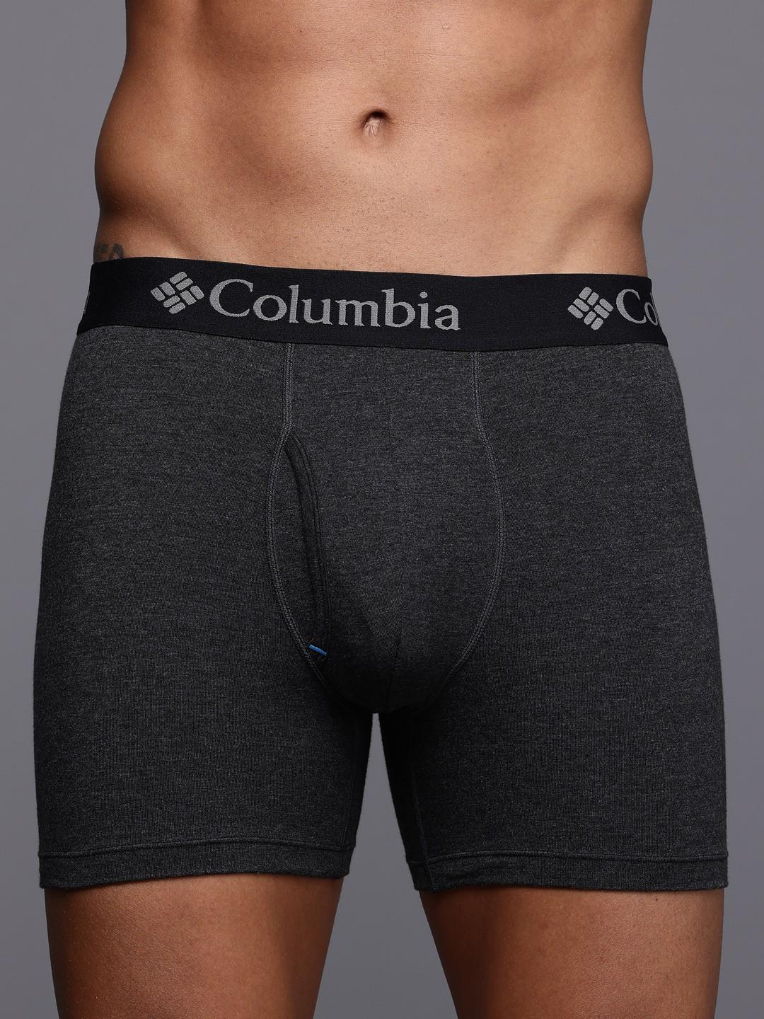 Columbia Men Na Performance Cotton / Stretch 3 Pack Solid Boxer Brief (Non Returnable) - Image 3