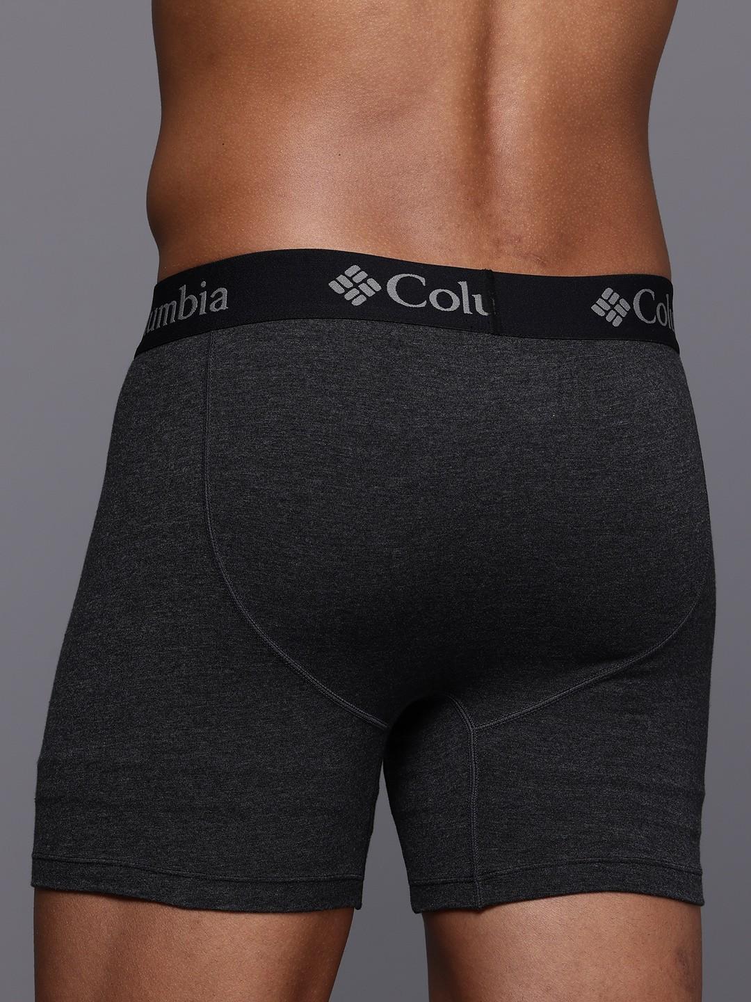 Columbia Men Na Performance Cotton / Stretch 3 Pack Solid Boxer Brief (Non Returnable) - Image 4