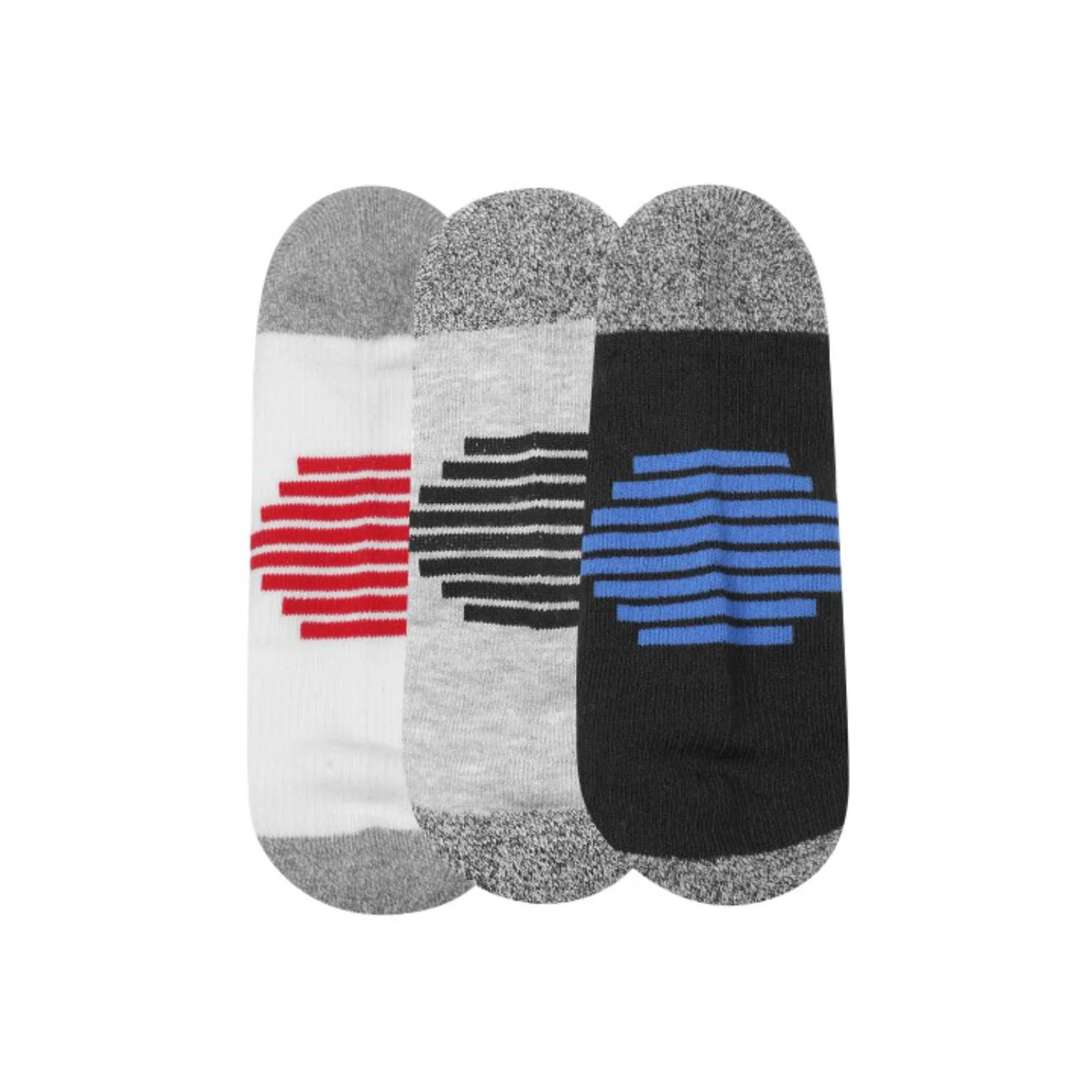 Columbia Men Multi PFG ACCENT STRIPE ECLIPSE LINER  (3 Pair) (Non Returnable) - Image 2