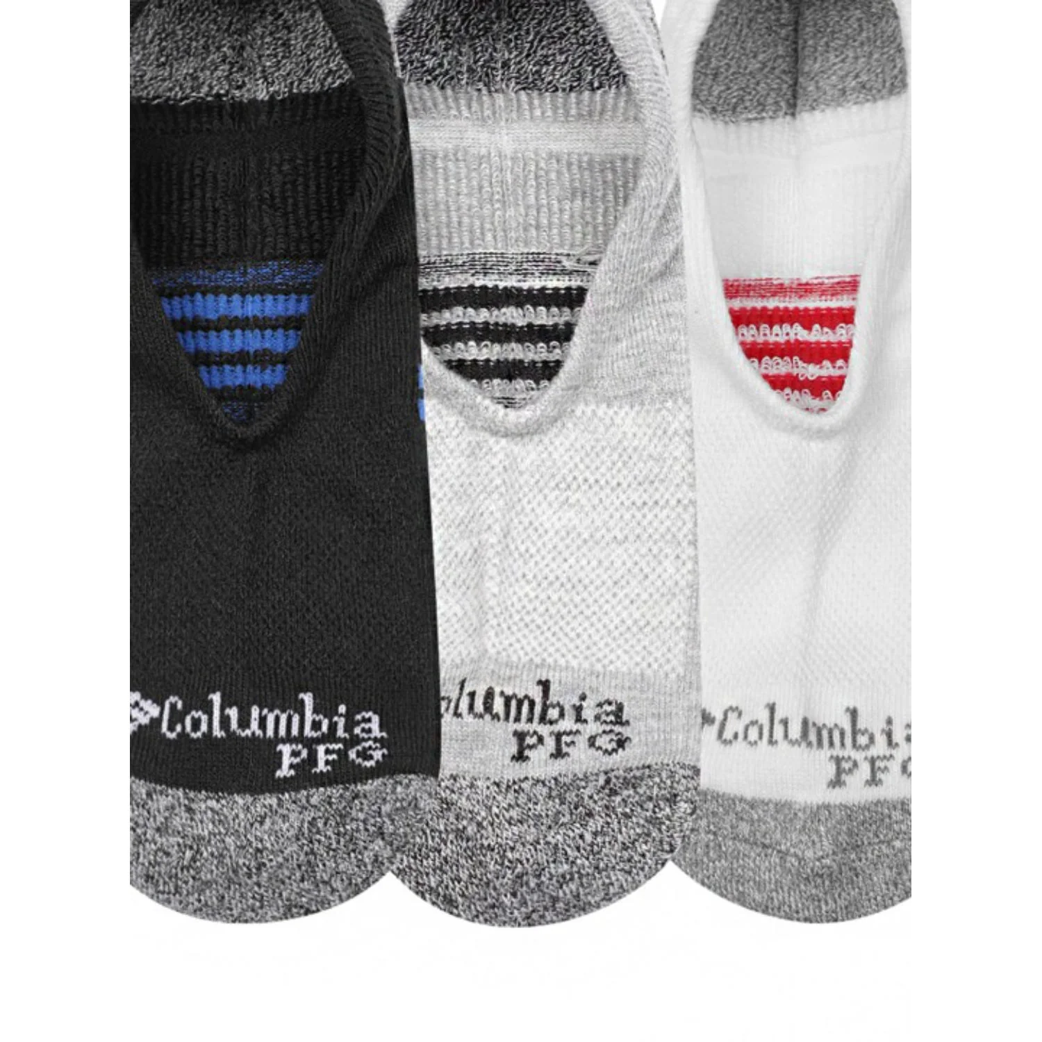 Columbia Men Multi PFG ACCENT STRIPE ECLIPSE LINER  (3 Pair) (Non Returnable) - Image 3