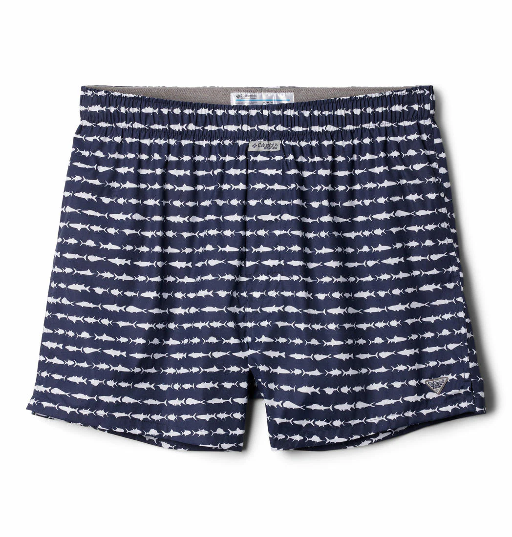 Columbia Men Blue PFG 3 Pack Printed Woven Boxer (Non Returnable) - Image 11