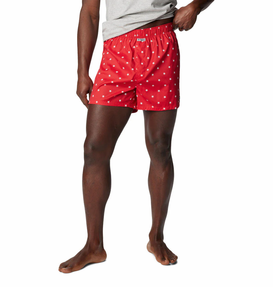 Columbia Men Blue PFG 3 Pack Printed Woven Boxer (Non Returnable) - Image 2
