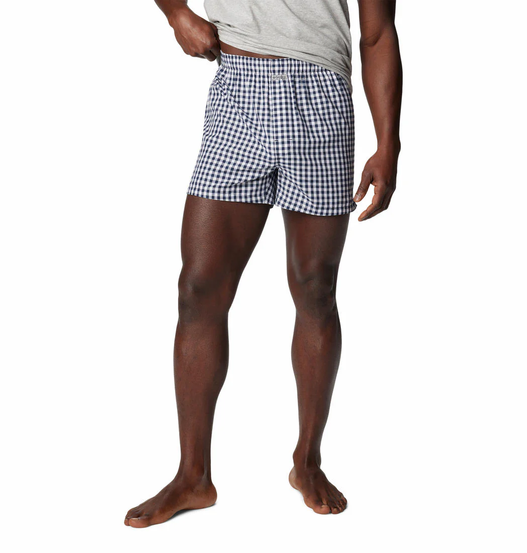 Columbia Men Blue PFG 3 Pack Printed Woven Boxer (Non Returnable) - Image 4