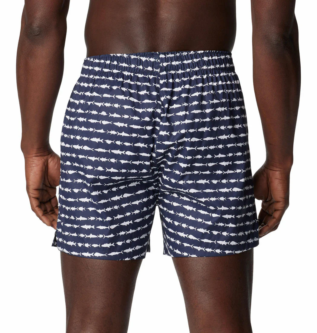Columbia Men Blue PFG 3 Pack Printed Woven Boxer (Non Returnable) - Image 7