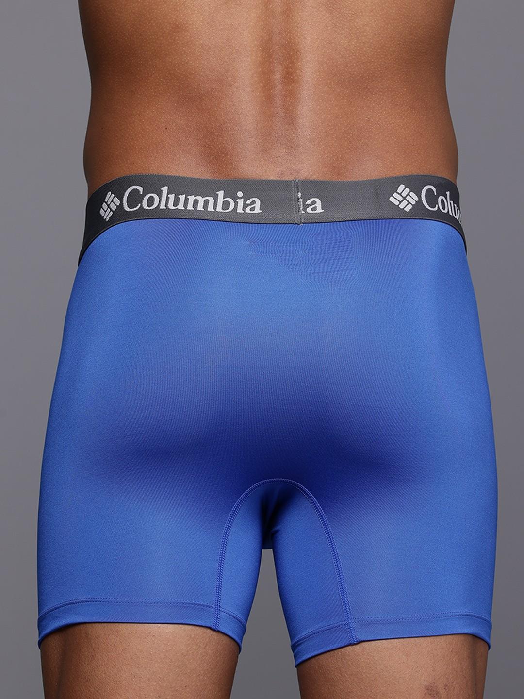 Columbia Men Multi BOXER BRIEF 3PK SOLID-POLYESTER STRETCH (Non Returnable) - Image 4