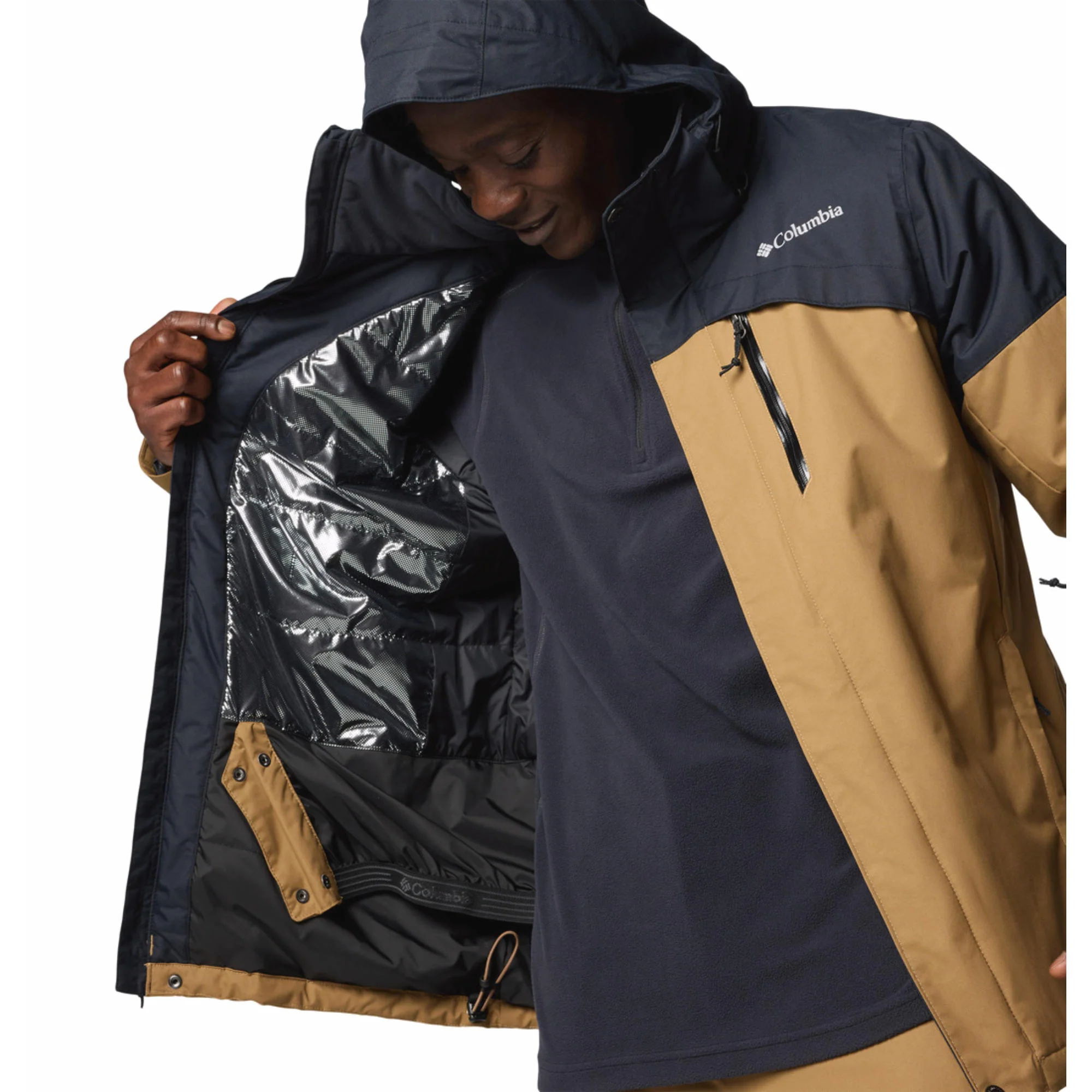 Columbia Men Brown Last Tracks II Jacket - Image 10