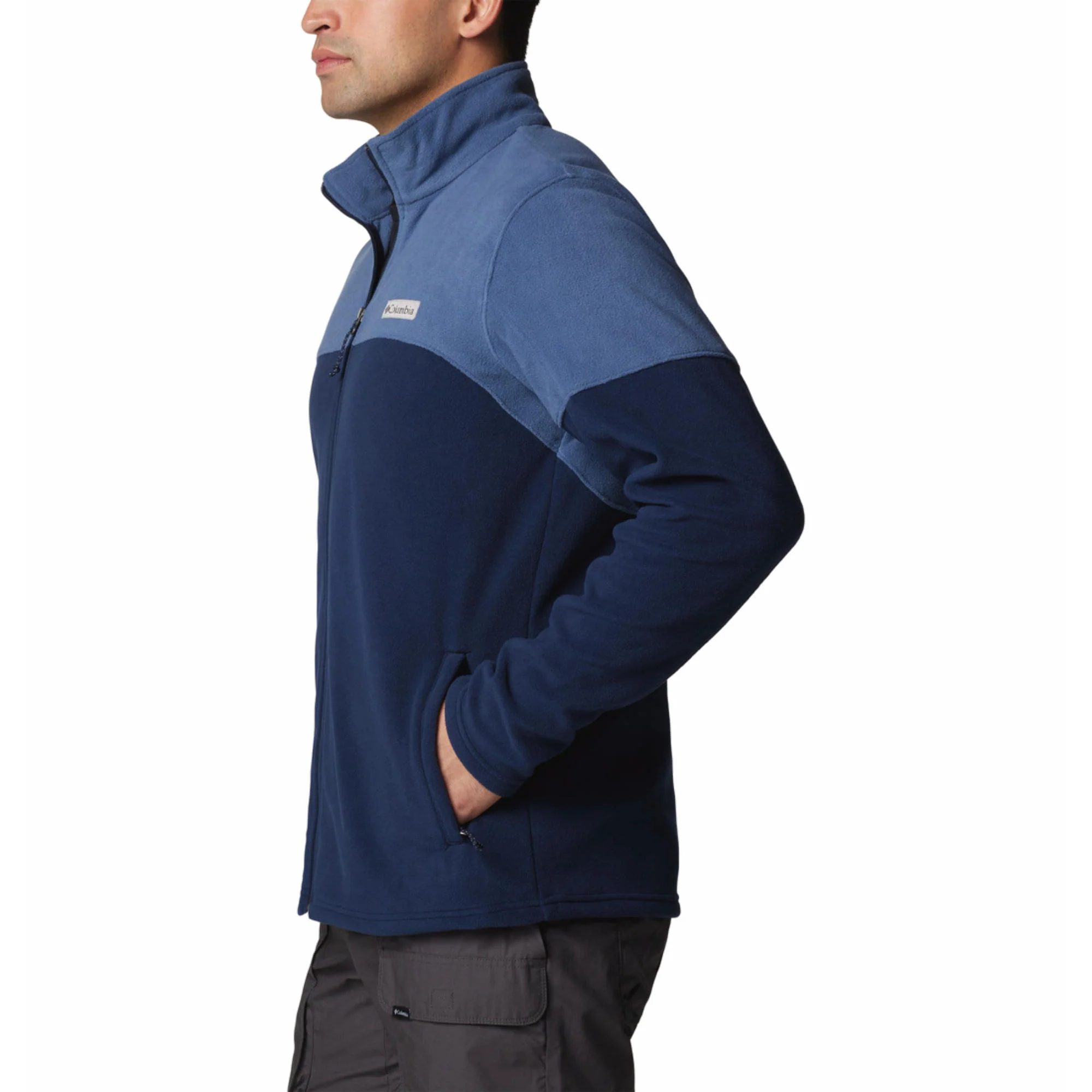 Columbia Men Blue Basin Trail III Full Zip - Image 3