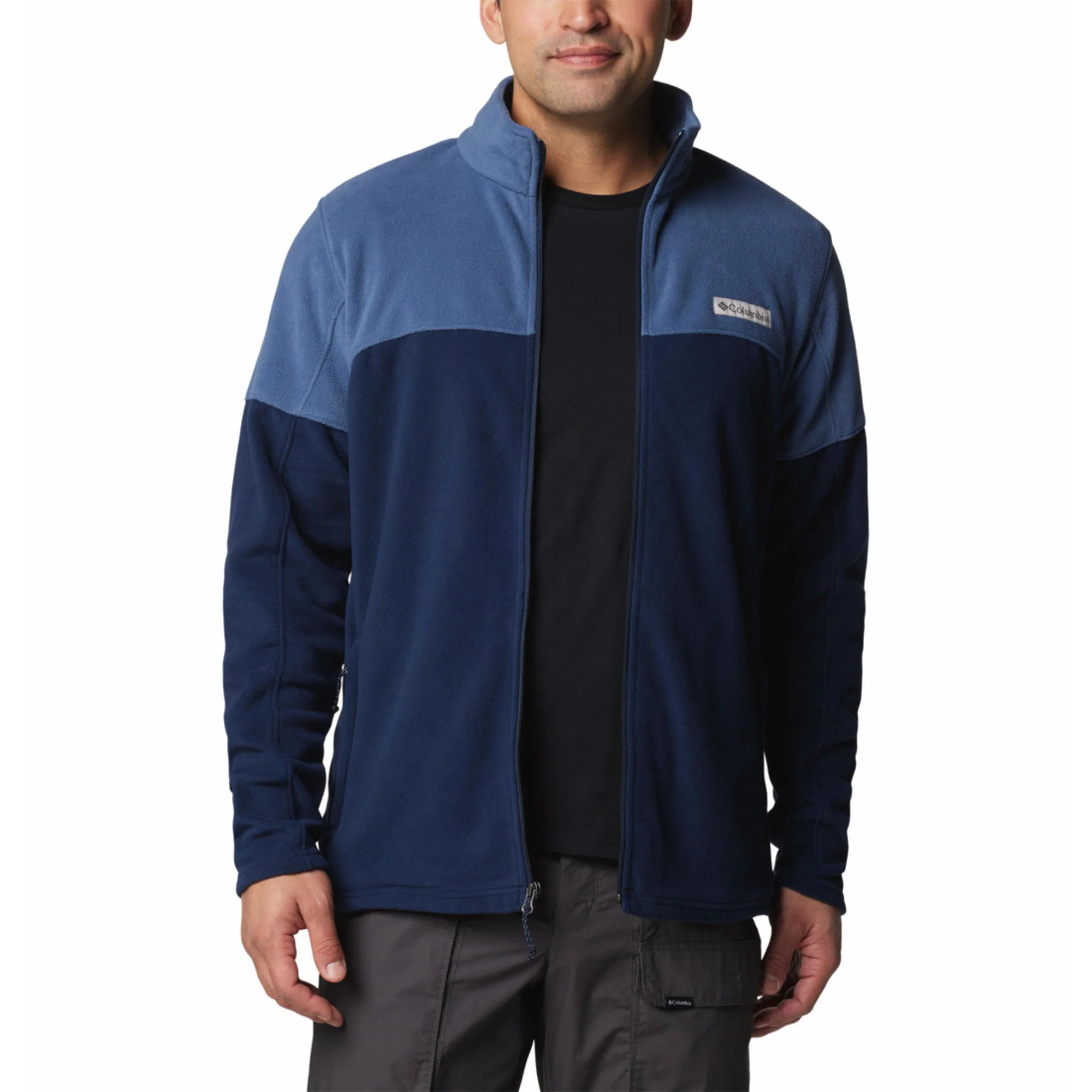 Columbia Men Blue Basin Trail III Full Zip - Image 4