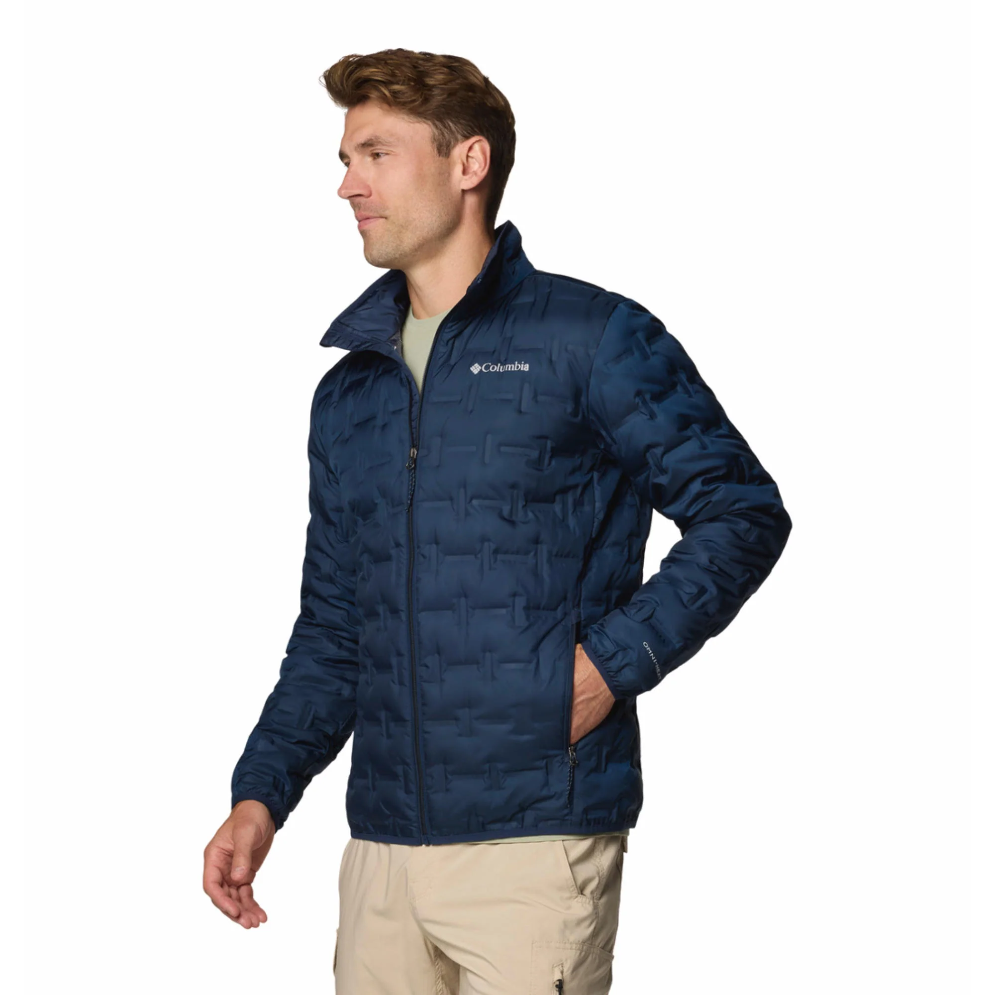 Columbia Men Blue Delta Ridge II Down Jacket - Image 3
