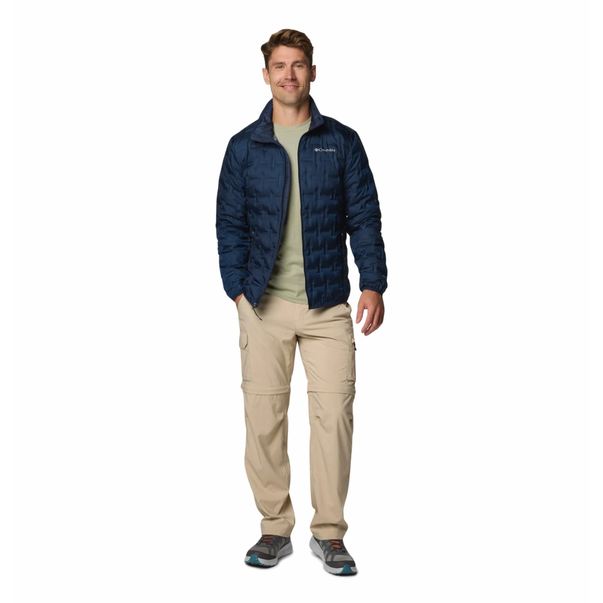 Columbia Men Blue Delta Ridge II Down Jacket - Image 4