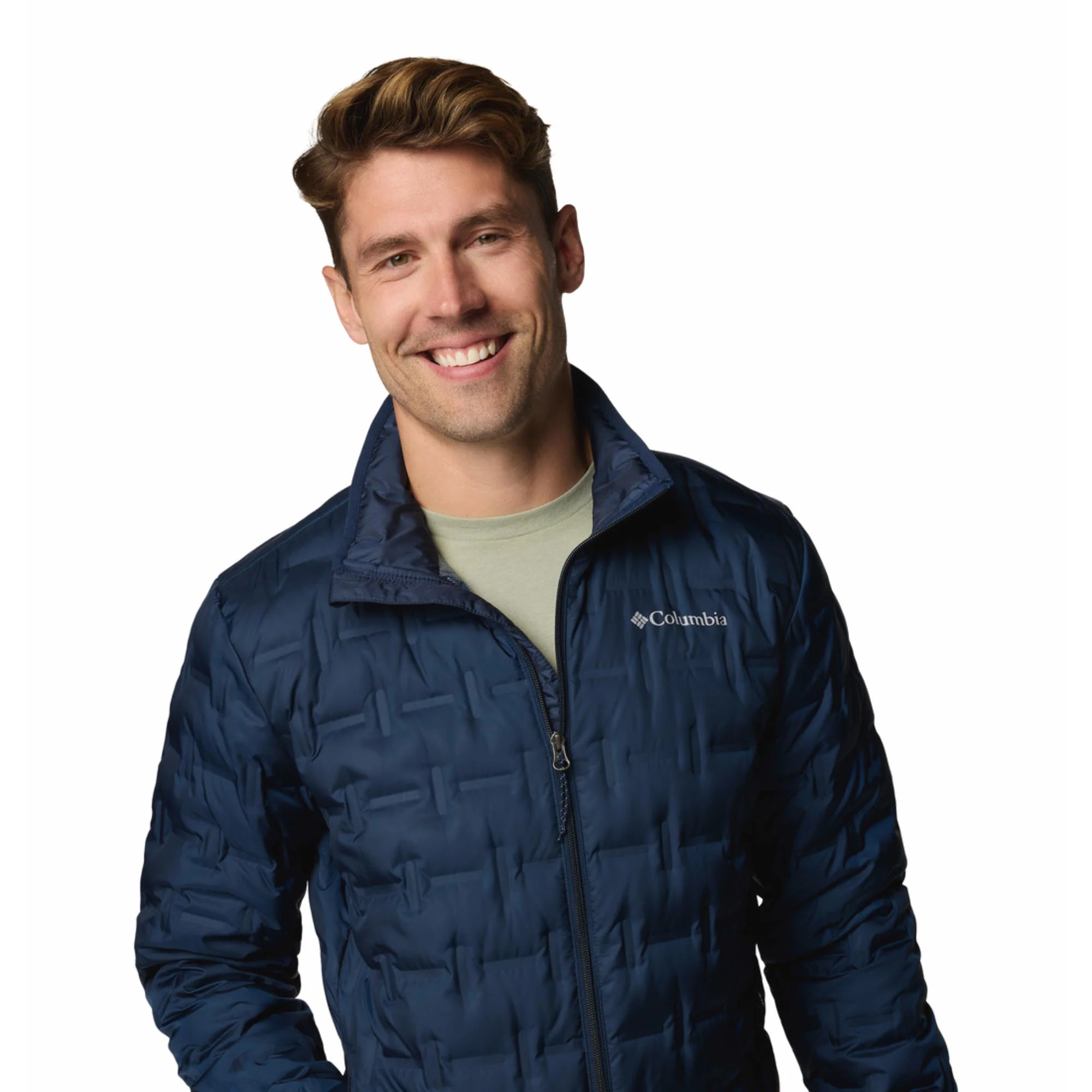 Columbia Men Blue Delta Ridge II Down Jacket - Image 5
