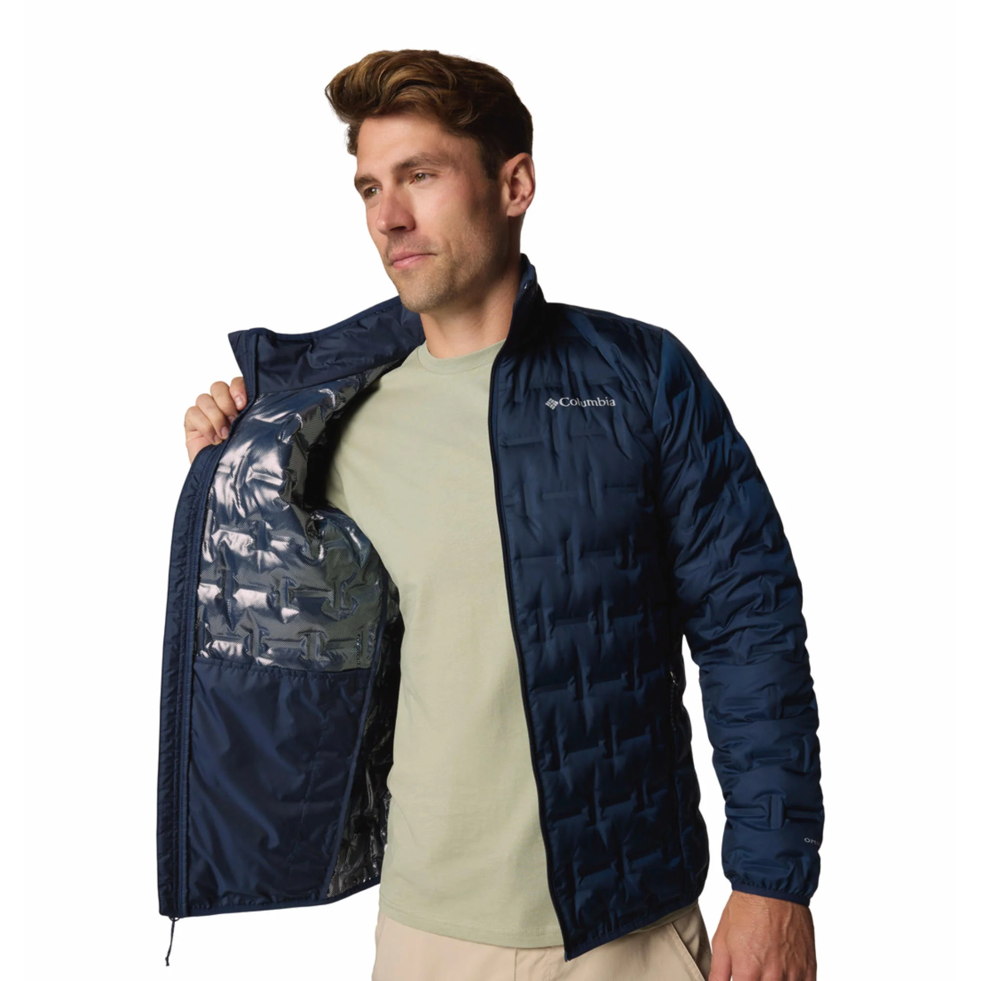 Columbia Men Blue Delta Ridge II Down Jacket - Image 6