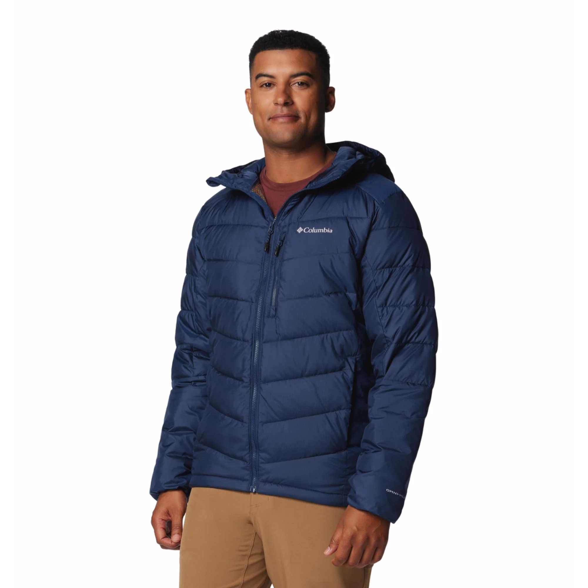 Columbia Men Blue Labyrinth Loop II Hooded Jacket - Image 4
