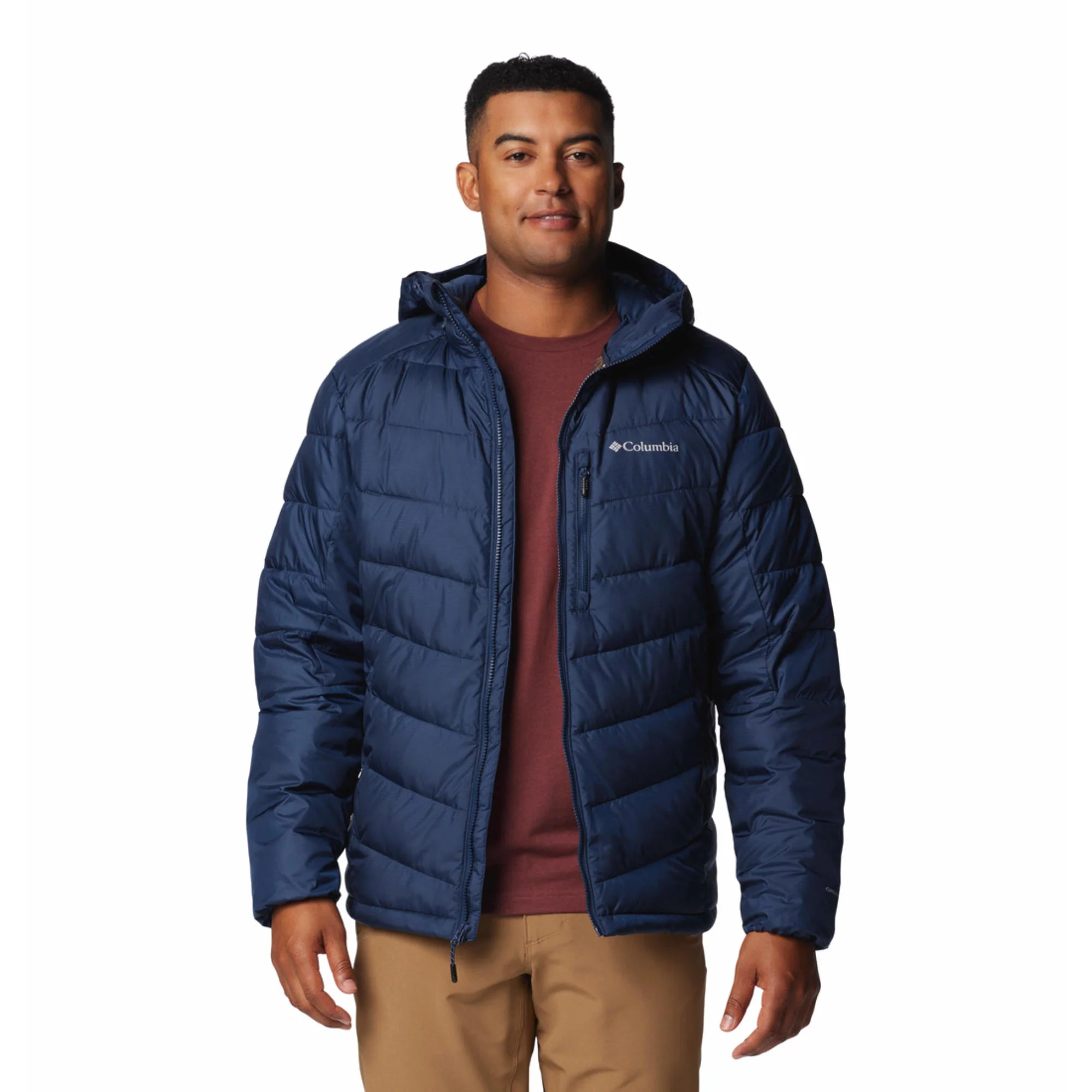 Columbia Men Blue Labyrinth Loop II Hooded Jacket - Image 7