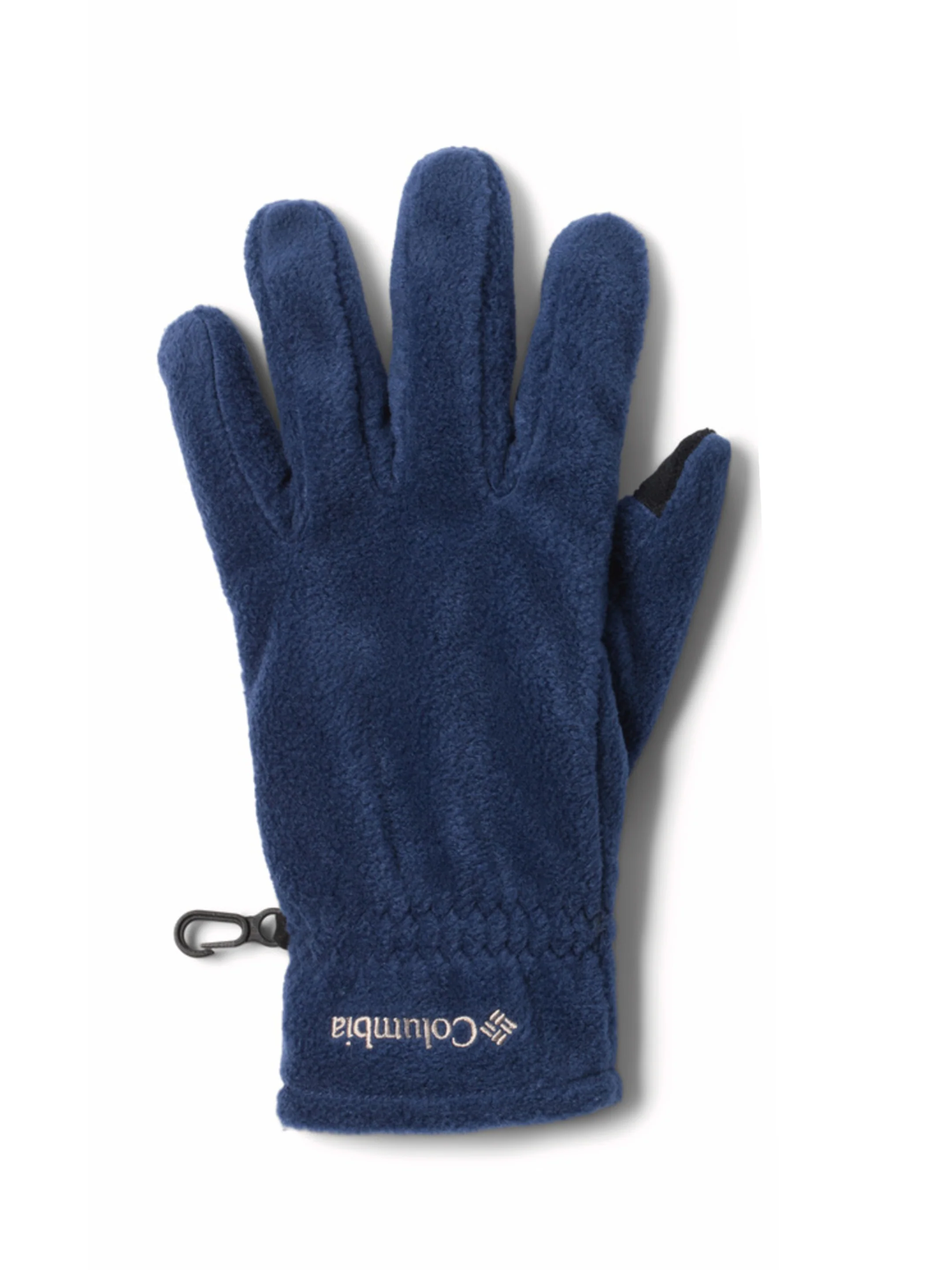 Columbia Mens Navy Blue  M Steens Mountain II Fleece Gloves - Image 4
