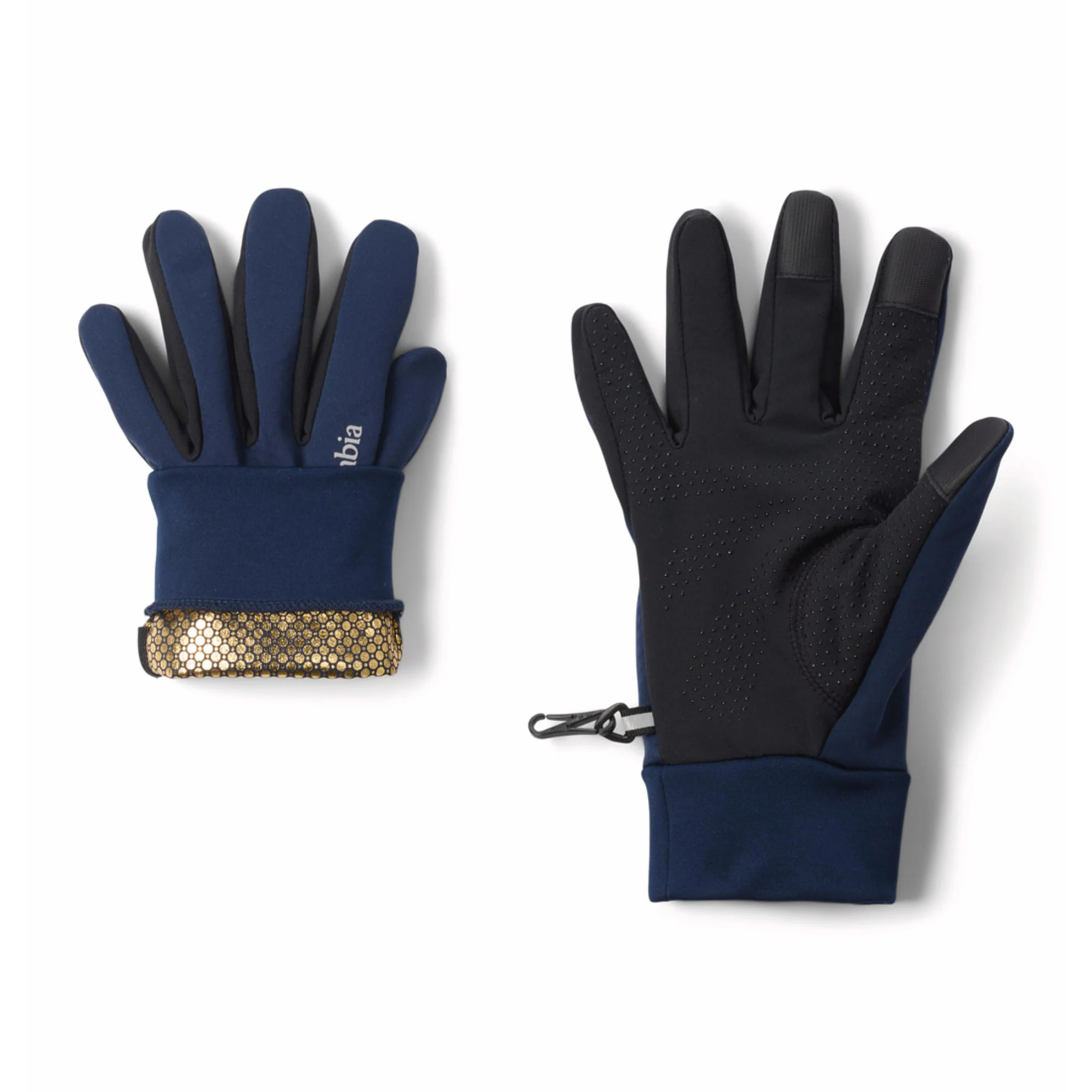 Columbia Men Blue M Trail Commute II Glove - Image 2