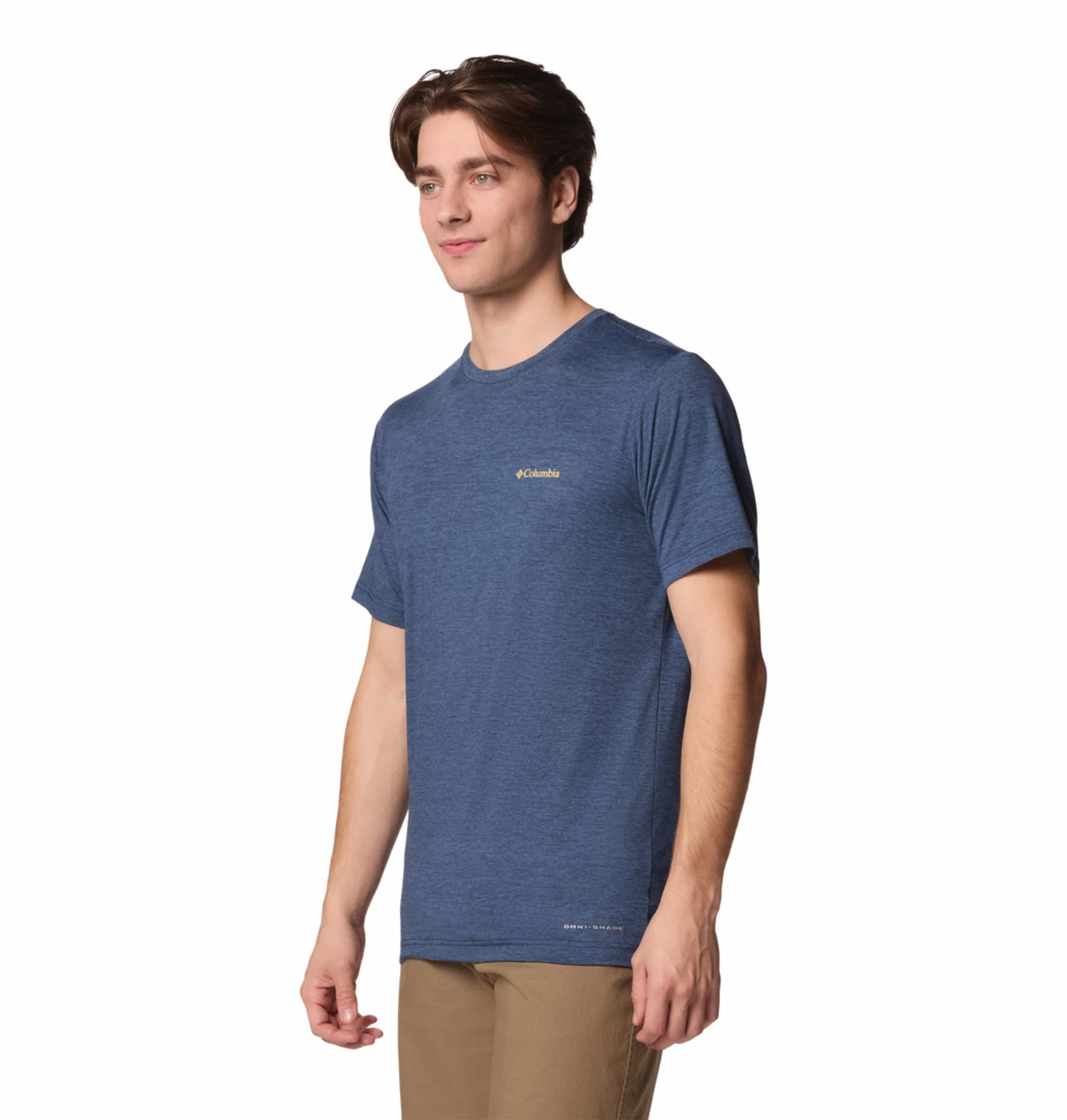 Columbia Men Blue Kwick Hike Back Graphic SS Tee (Sun Protection) - Image 6