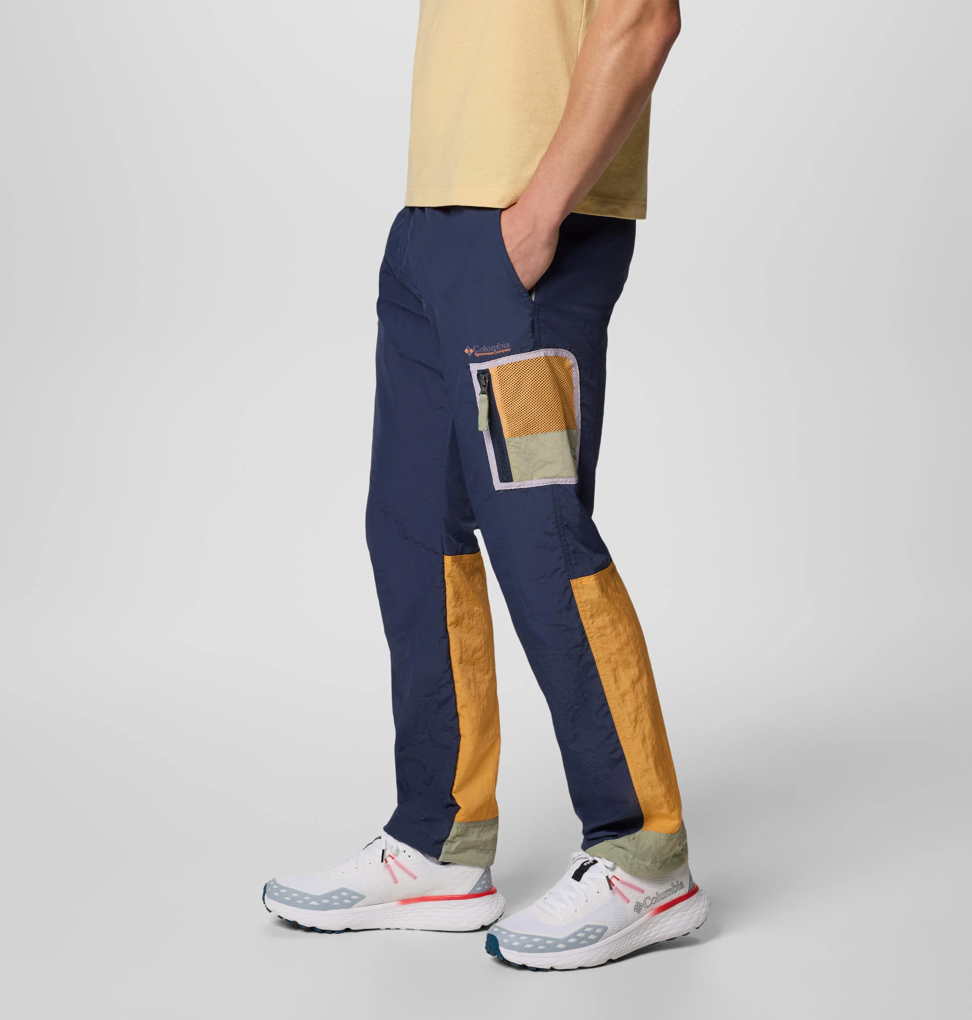 Columbia Men Navy Blue Challenger Windbreaker Pant - Image 4