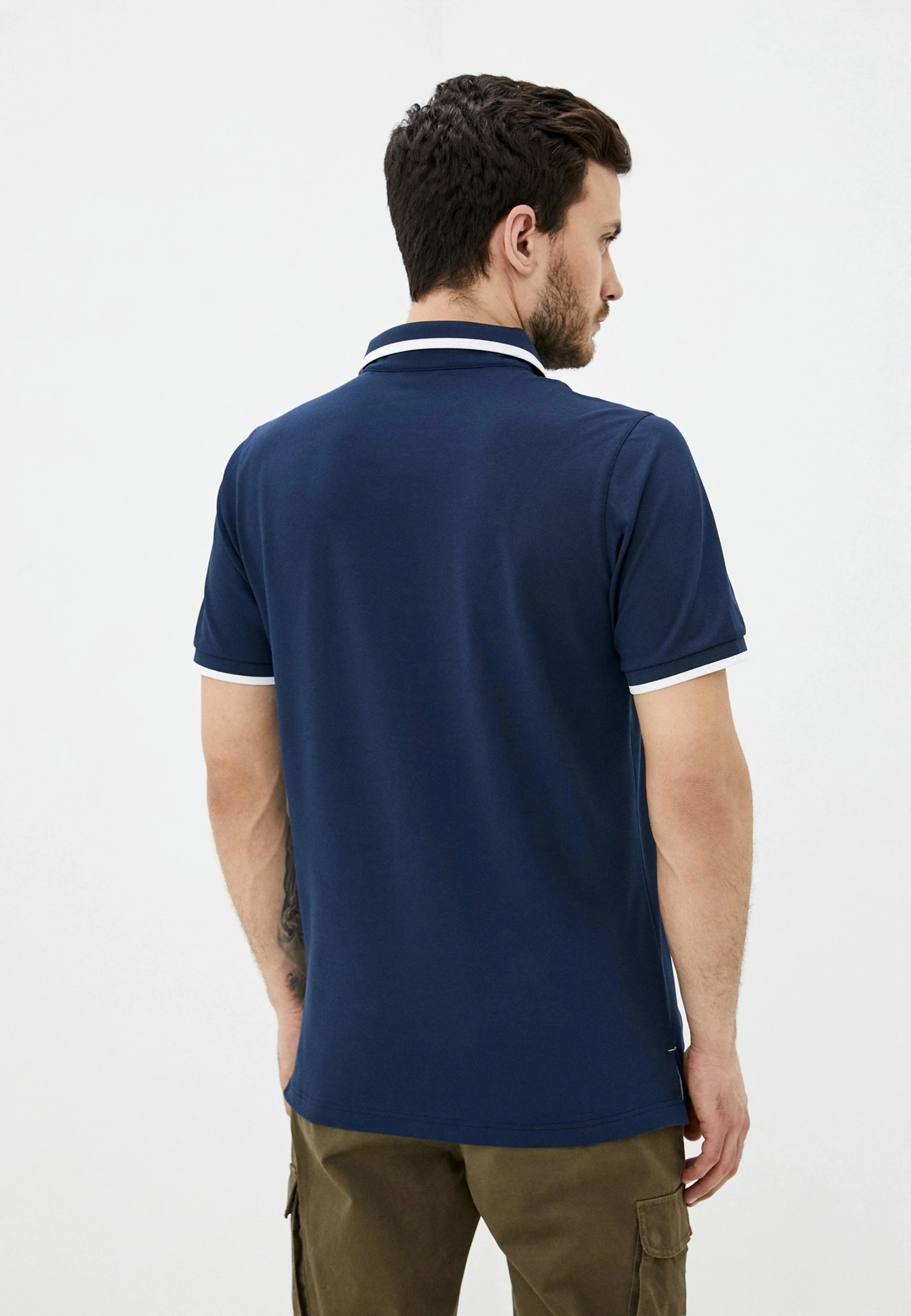 Columbia Men Blue Cove Dome Butte Solid Pique Polo (Sun Protection) - Image 5