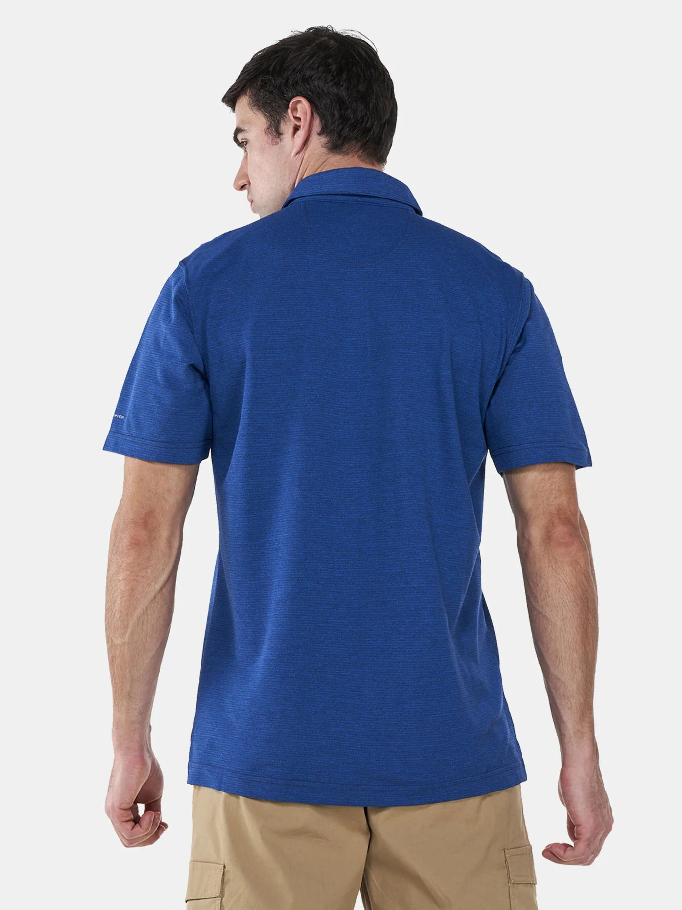 Columbia Men Blue Havercamp Pique Polo - Image 5