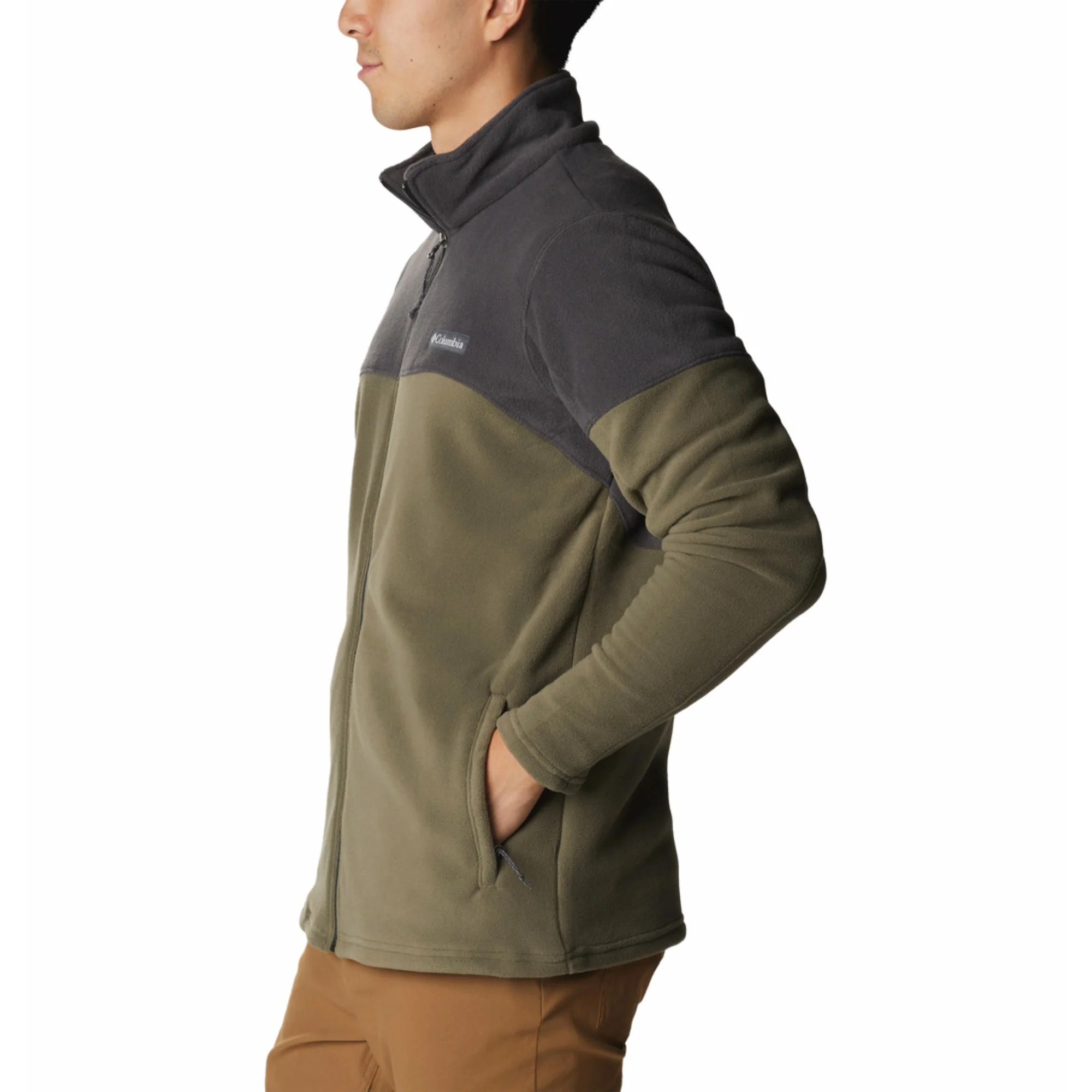 Columbia Men Green Basin Trail III Full Zip - Image 3