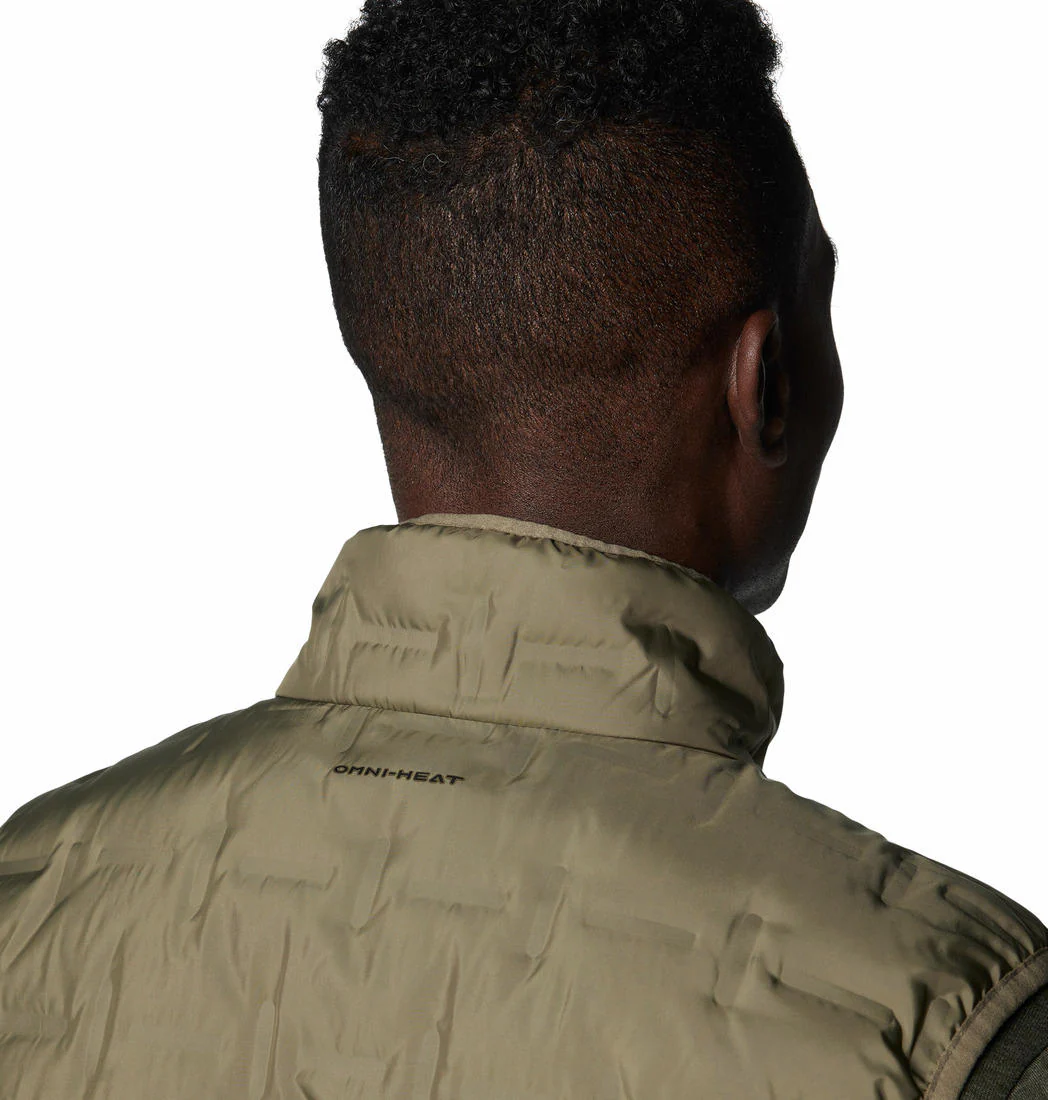 Columbia Men Green Delta Ridge II Down Vest - Image 7