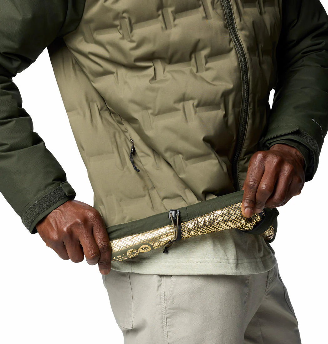 Columbia Men Green Grand Trek III Down Hooded Jacket - Image 7