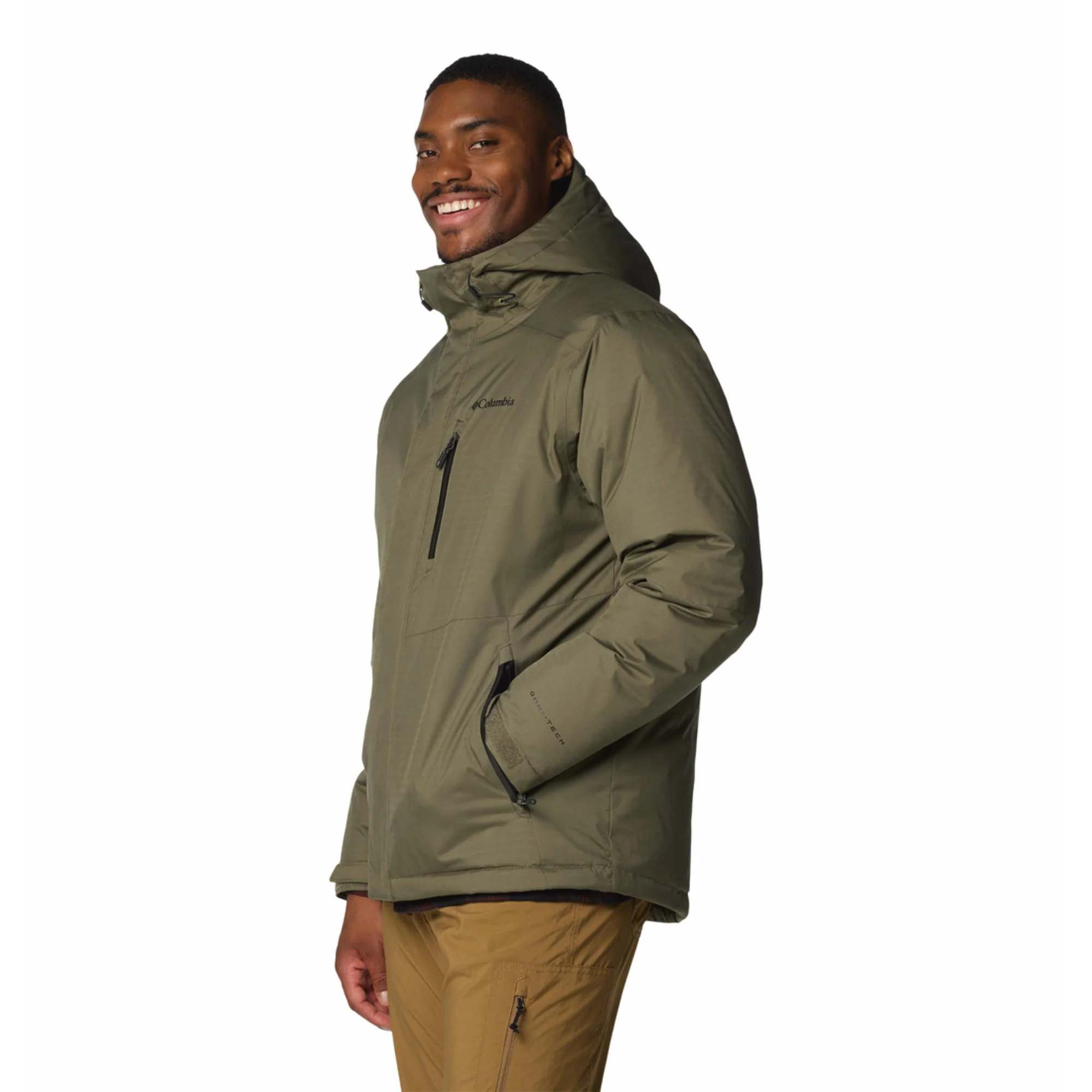Columbia Men Green Oak Harbor II Insulated Jacket - Image 3