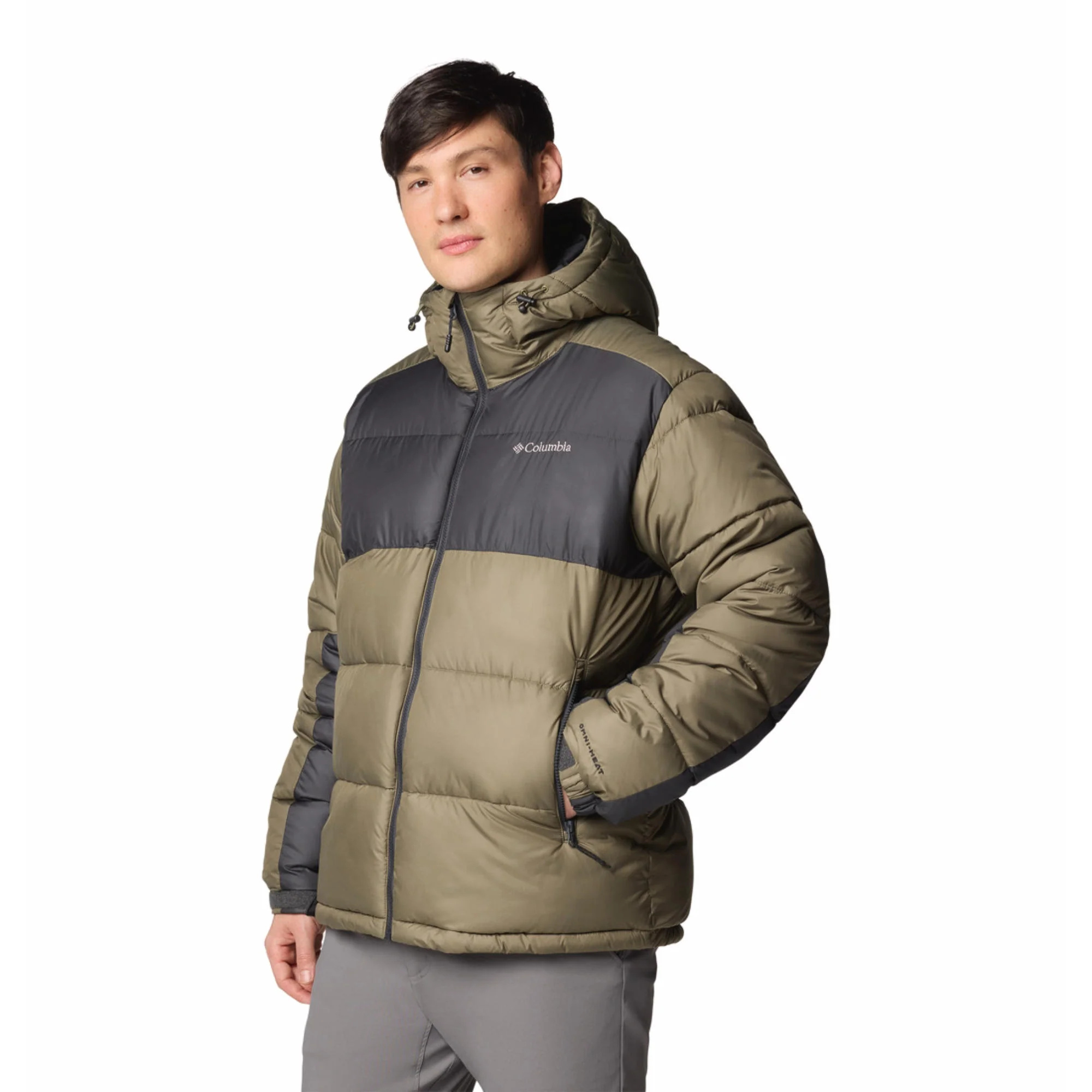 Columbia Men Green Pike Lake II Hooded Jacket - Image 3