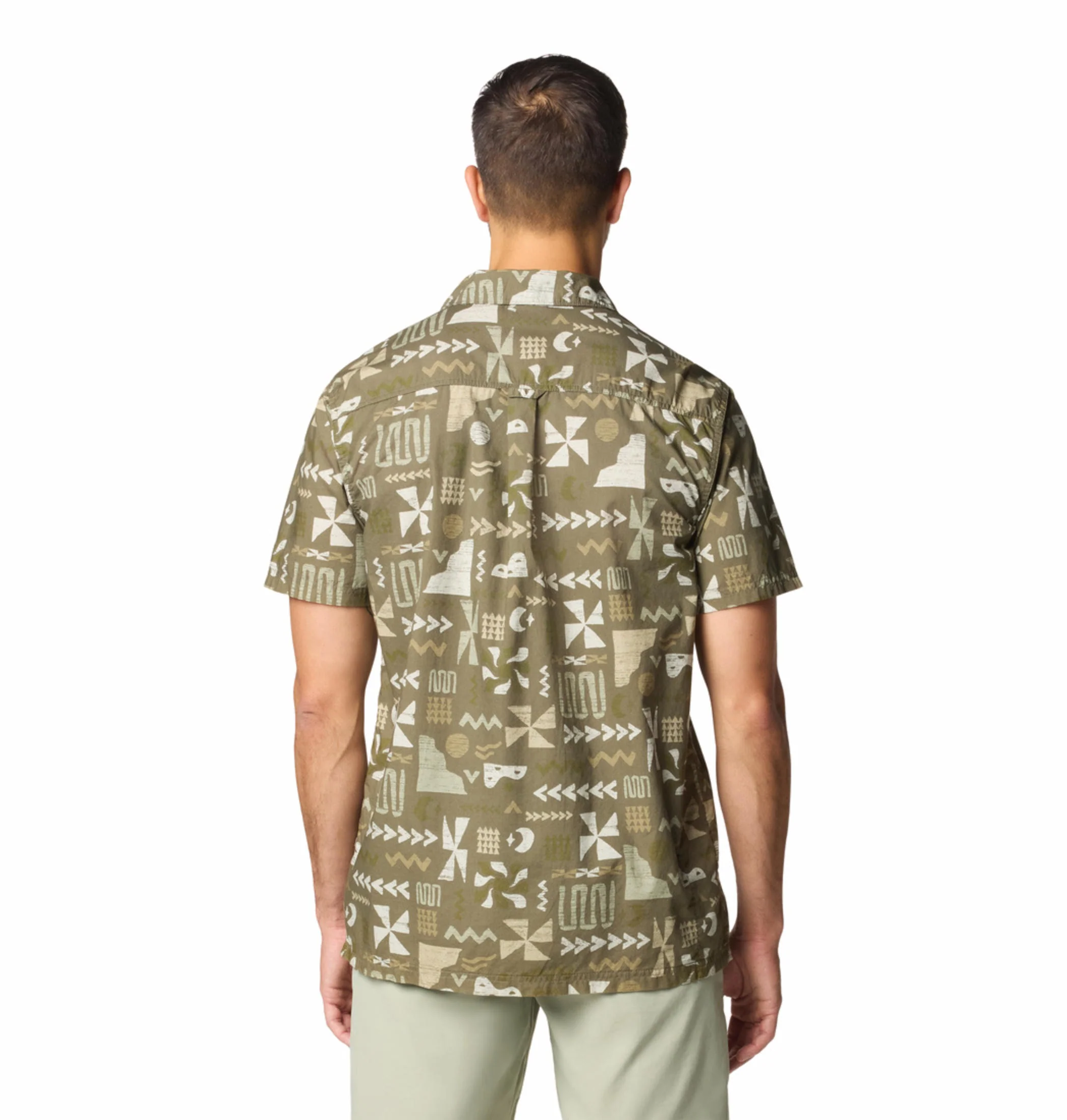 Columbia Men Green Pine Canyon Short Sleeve - Image 5
