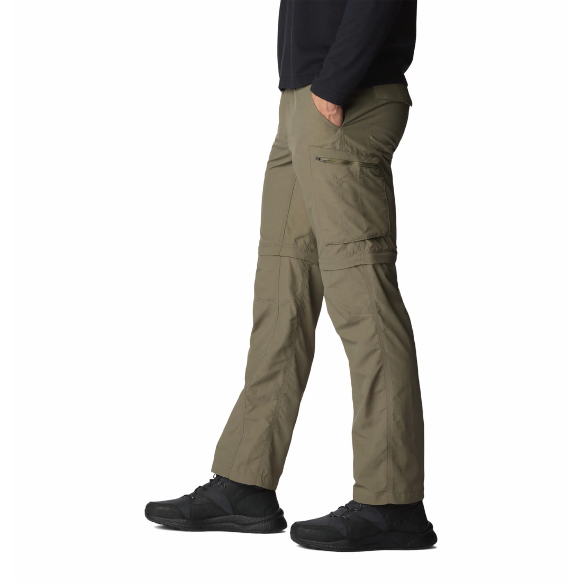 Columbia Men Green Silver Ridge Convertible Pant (Sun Protection) - Image 3