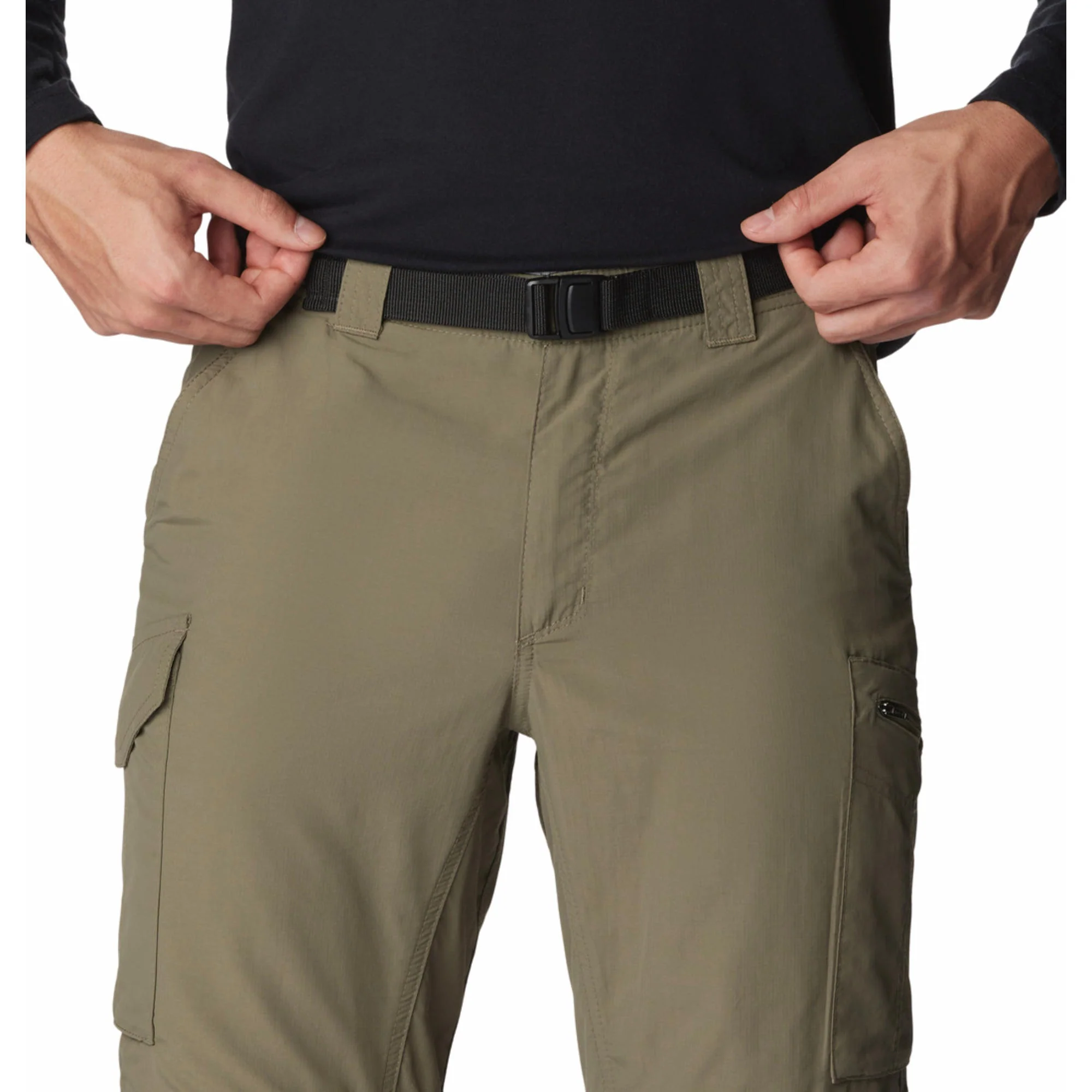 Columbia Men Green Silver Ridge Convertible Pant (Sun Protection) - Image 7