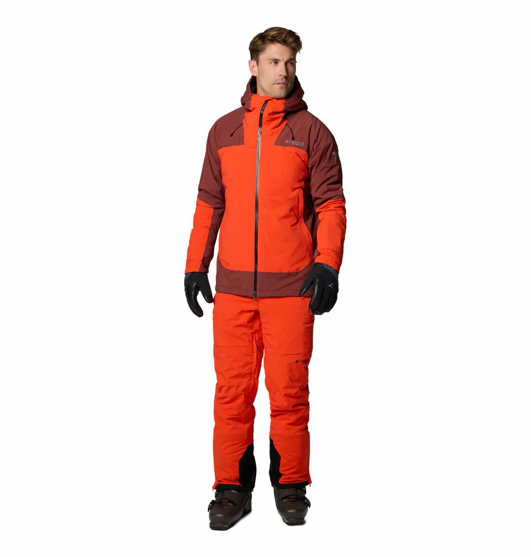Columbia Men Orange Cirque Bowl Pant - Image 4