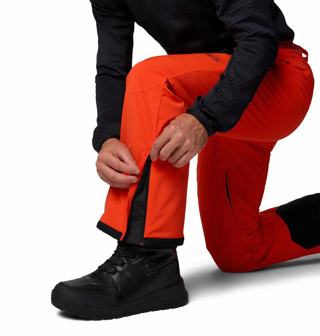 Columbia Men Orange Cirque Bowl Pant - Image 8
