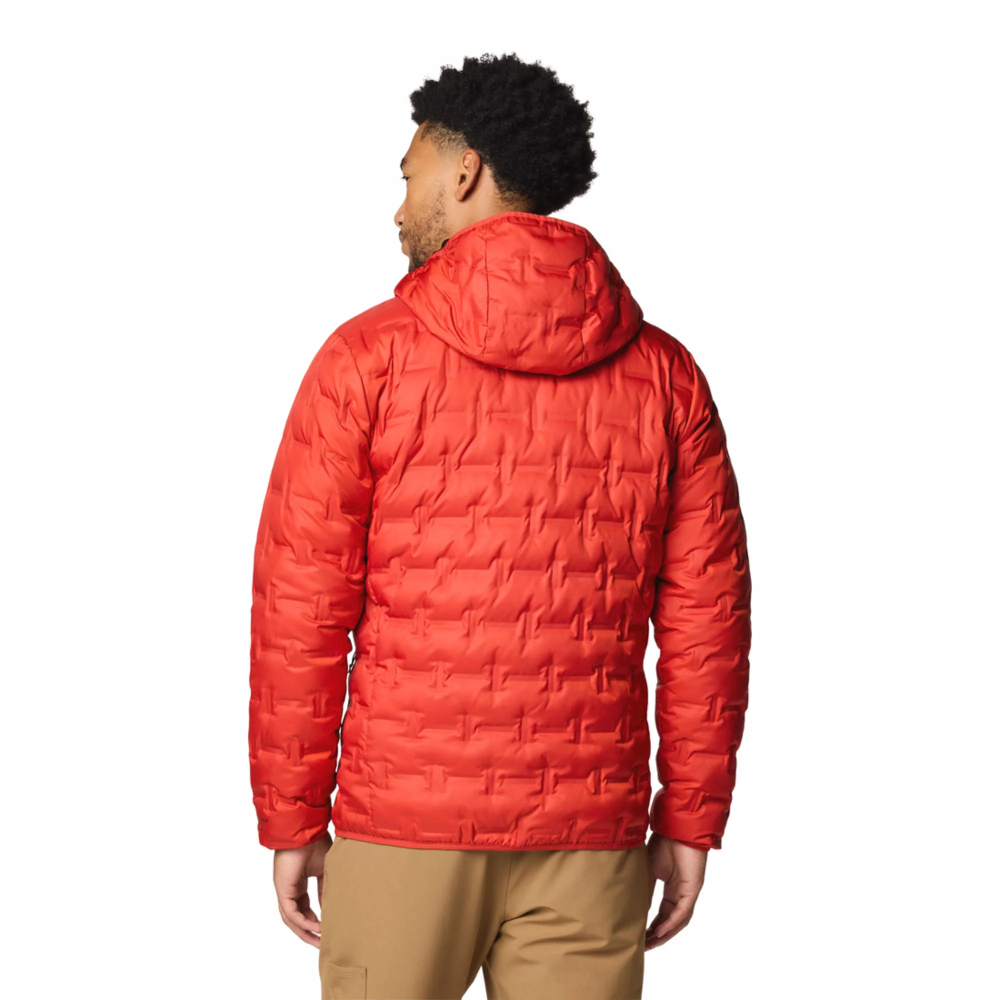 Columbia Men Red Delta Ridge II Down Hooded Jacket - Image 2