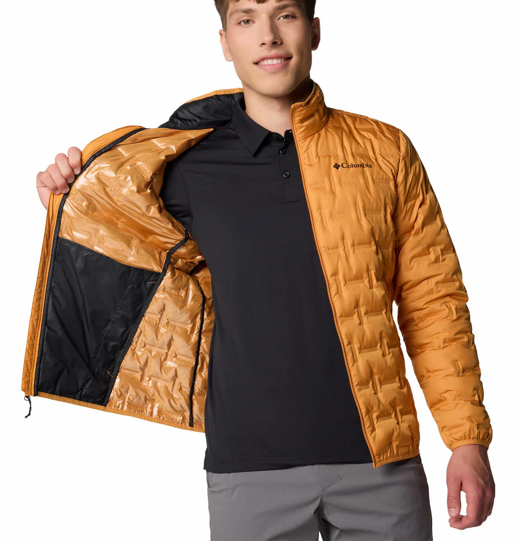 Columbia Men Orange Delta Ridge II Down Jacket - Image 6