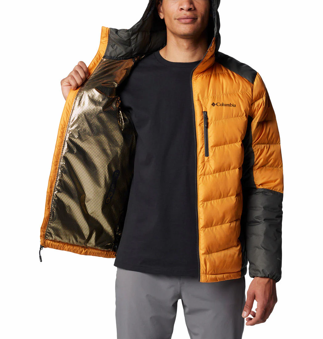 Columbia Men Orange Labyrinth Loop II Hooded Jacket - Image 4
